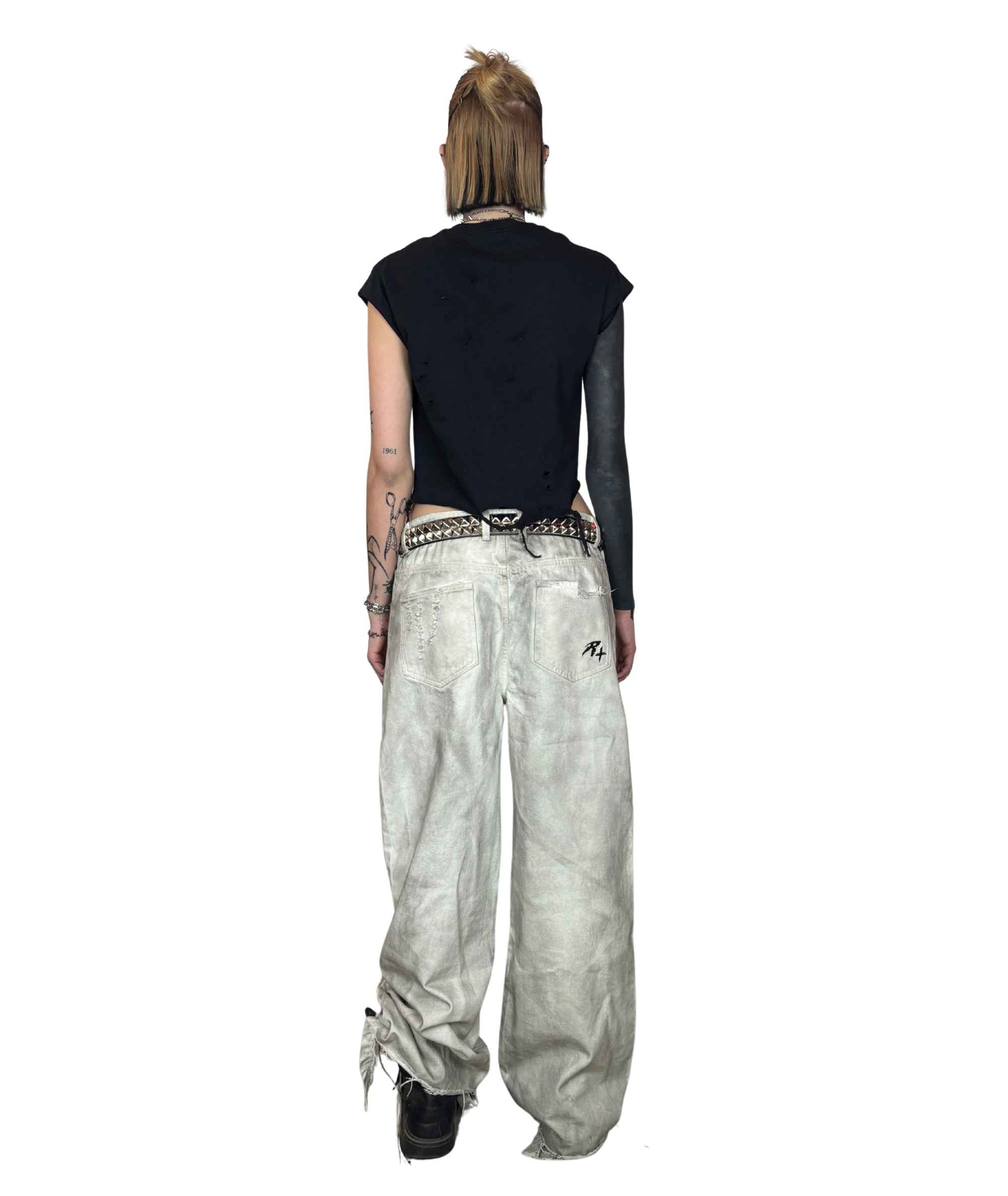 ASHTRAY PANTS - DIRT WHITE | UNISEX