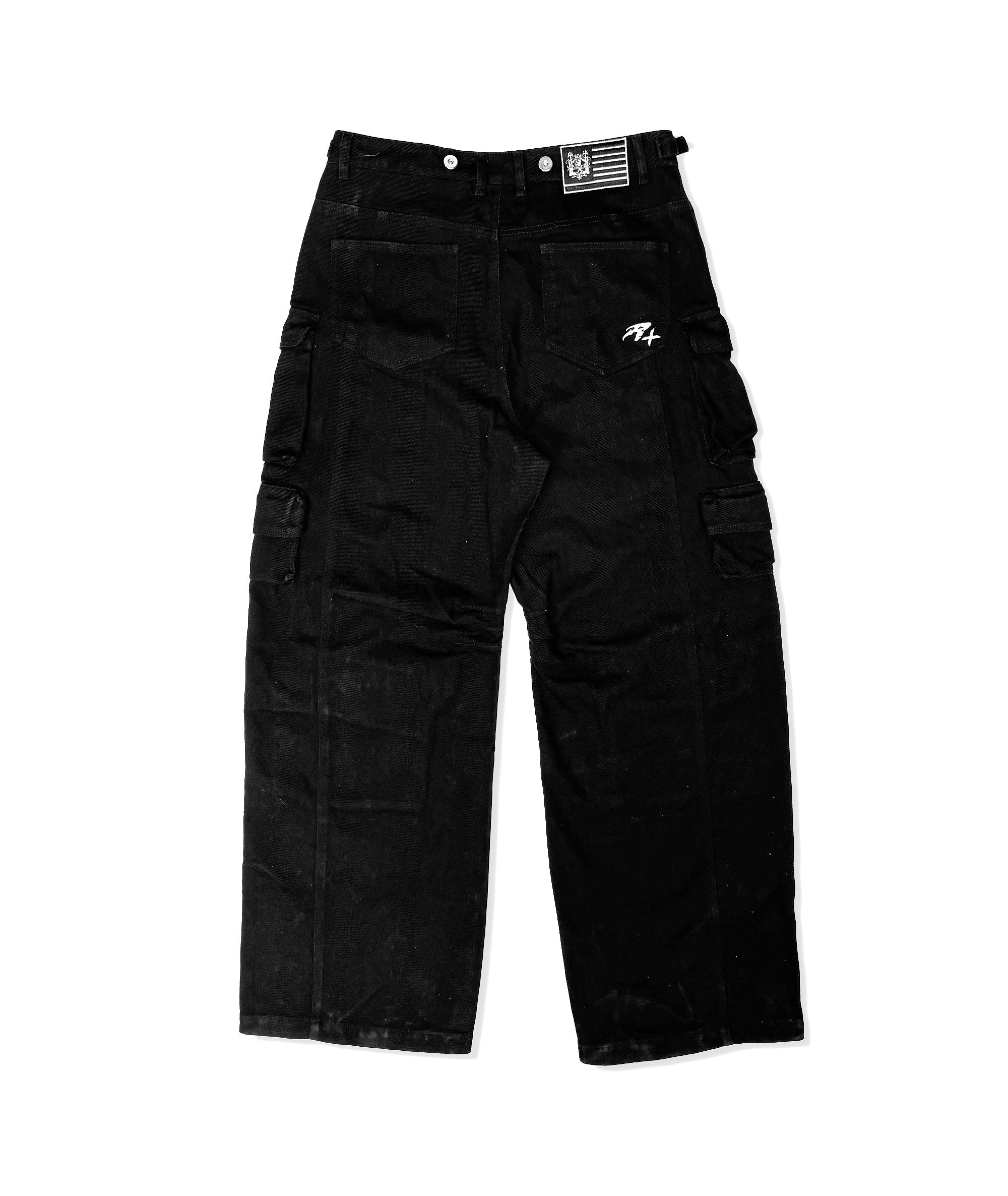 black cargo pants ravemore