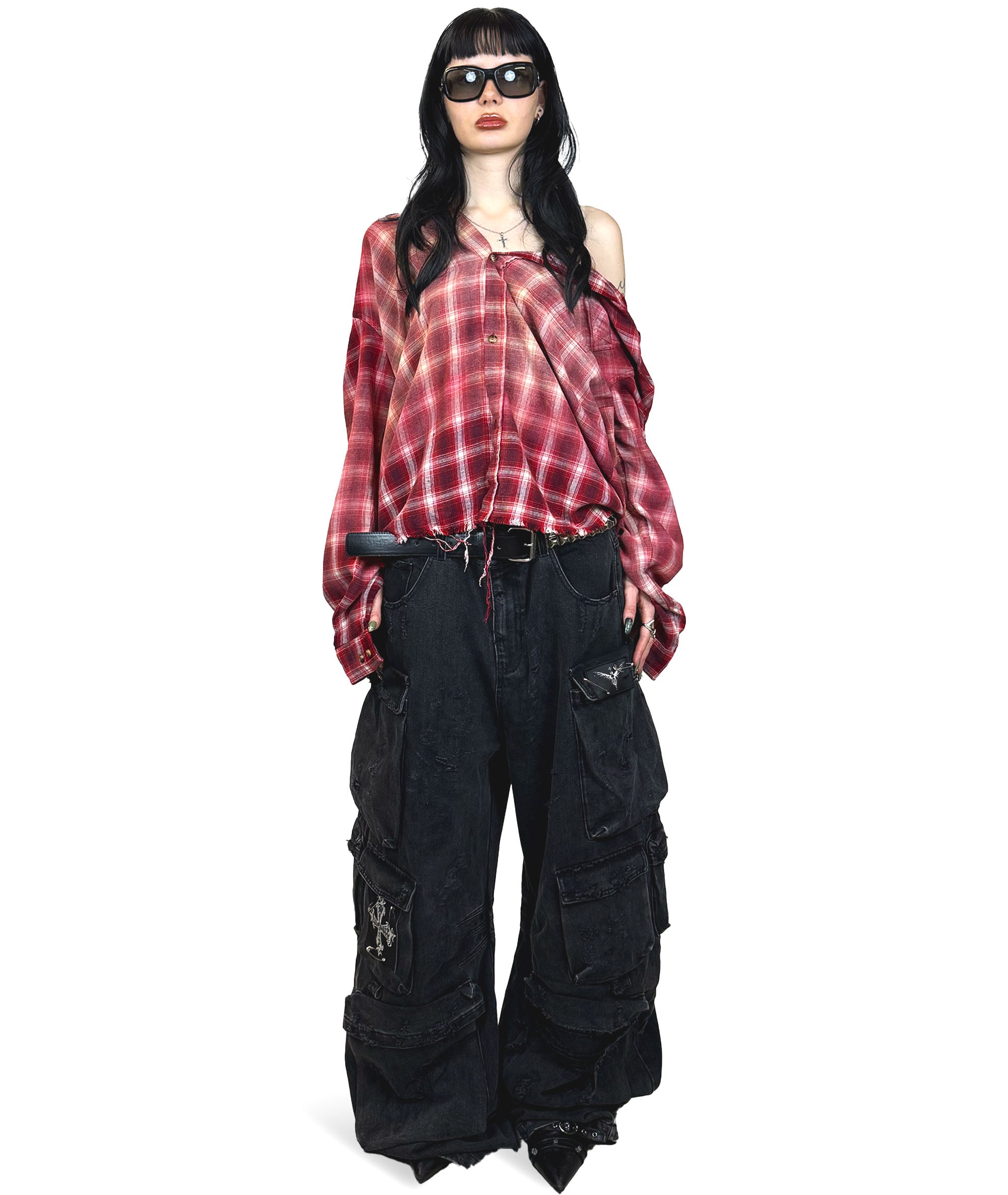 Black Cargo Pants Ravemore