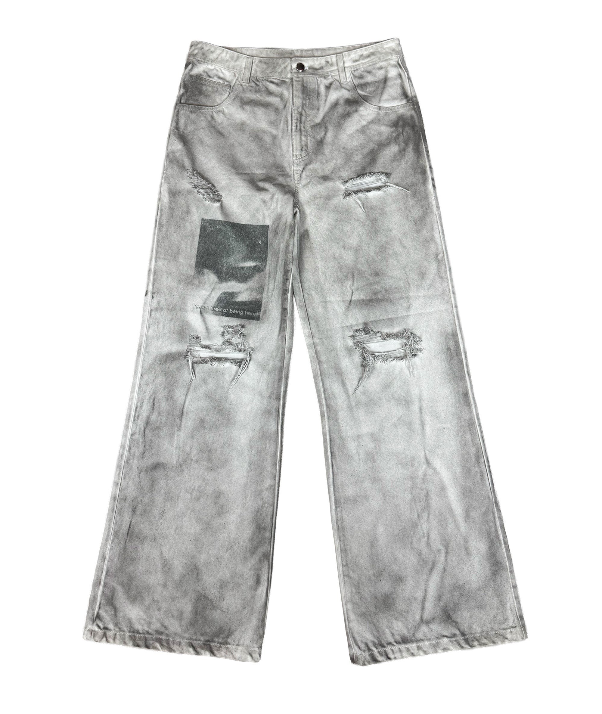 ASHTRAY PANTS - DIRT WHITE | UNISEX