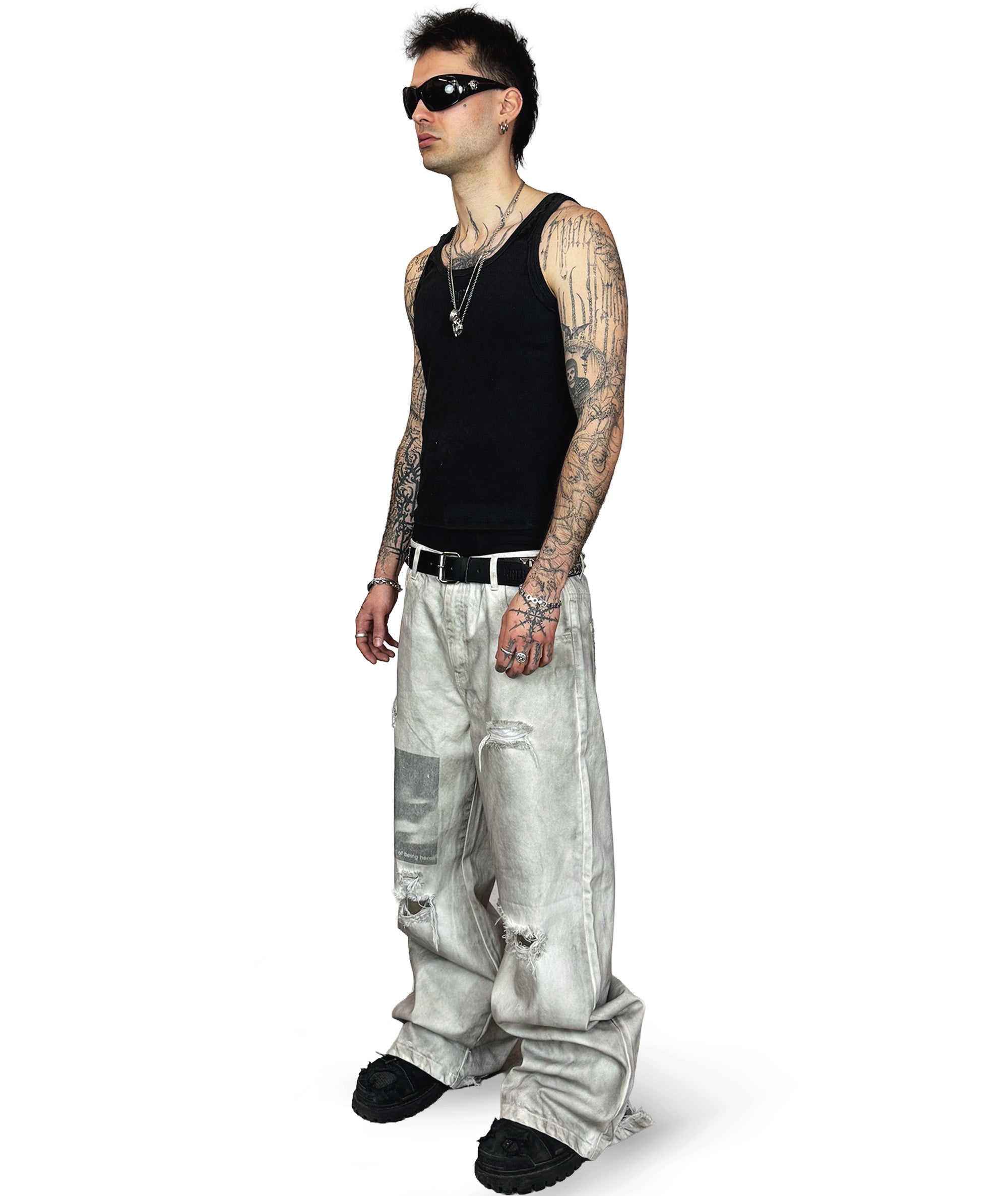 ASHTRAY PANTS - DIRT WHITE | UNISEX