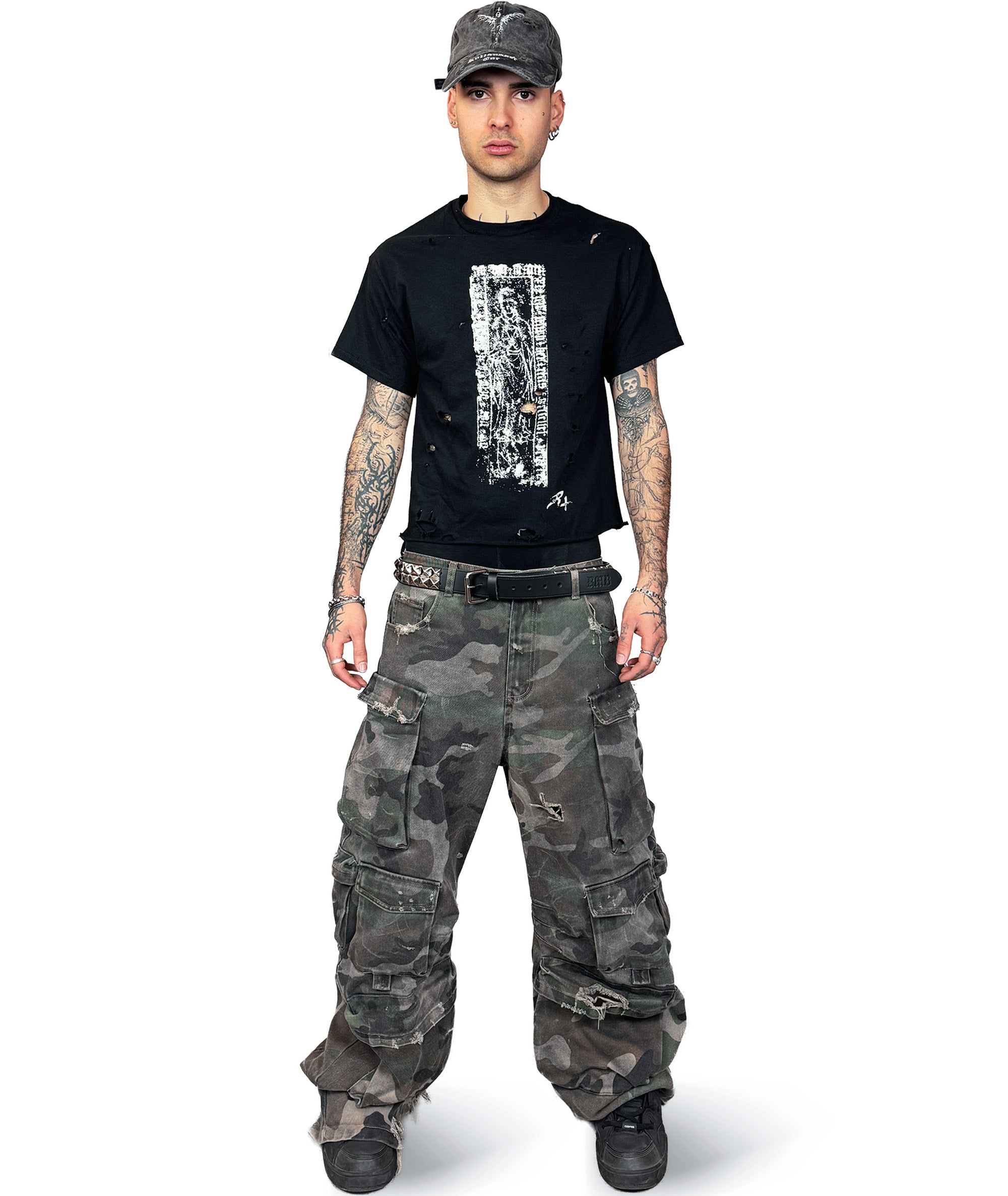 RMB - DOUBLE STUD BELT | UNISEX