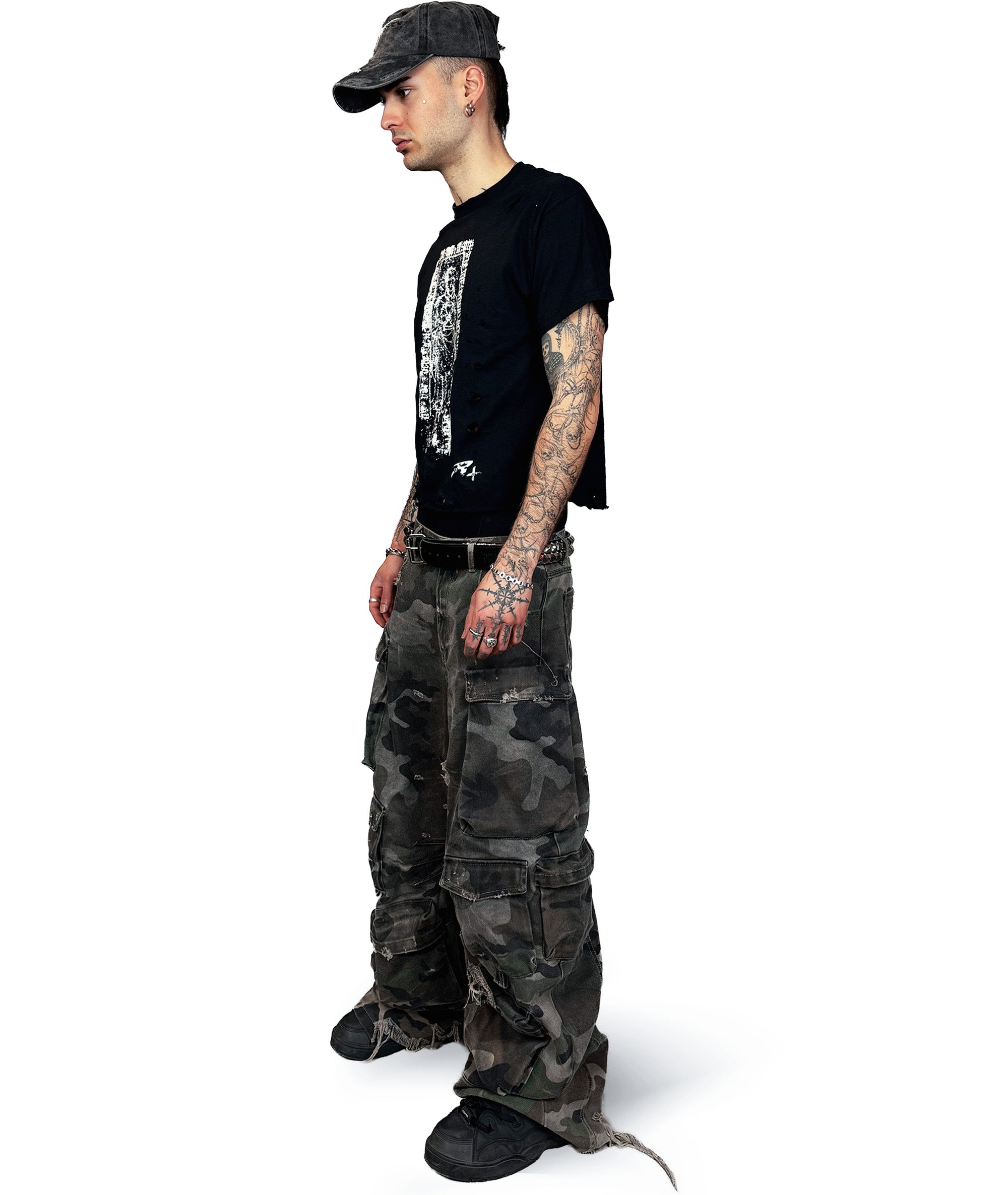 RMB - DOUBLE STUD BELT | UNISEX