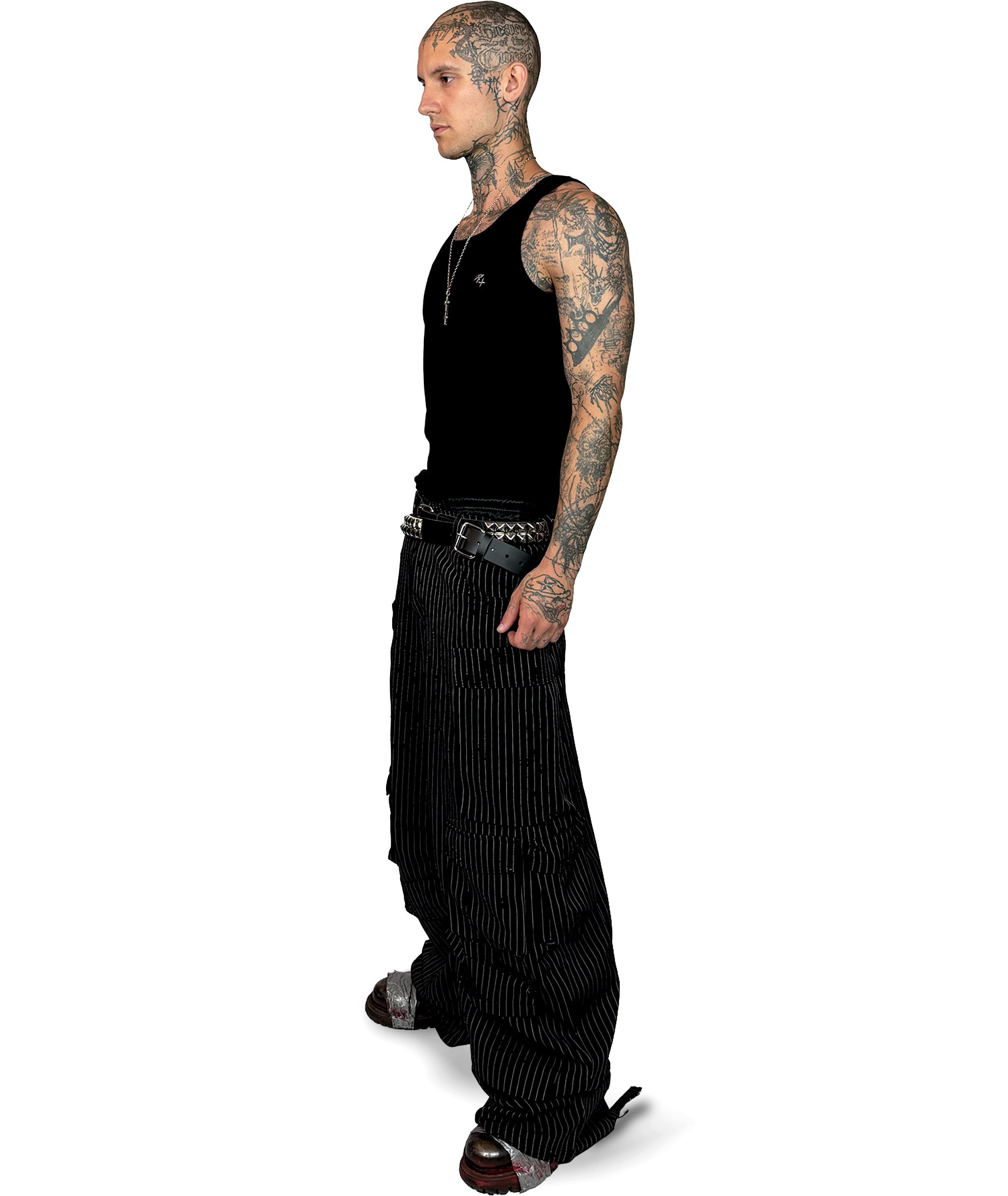 RIBBED TANK, BLACK | UNISEX