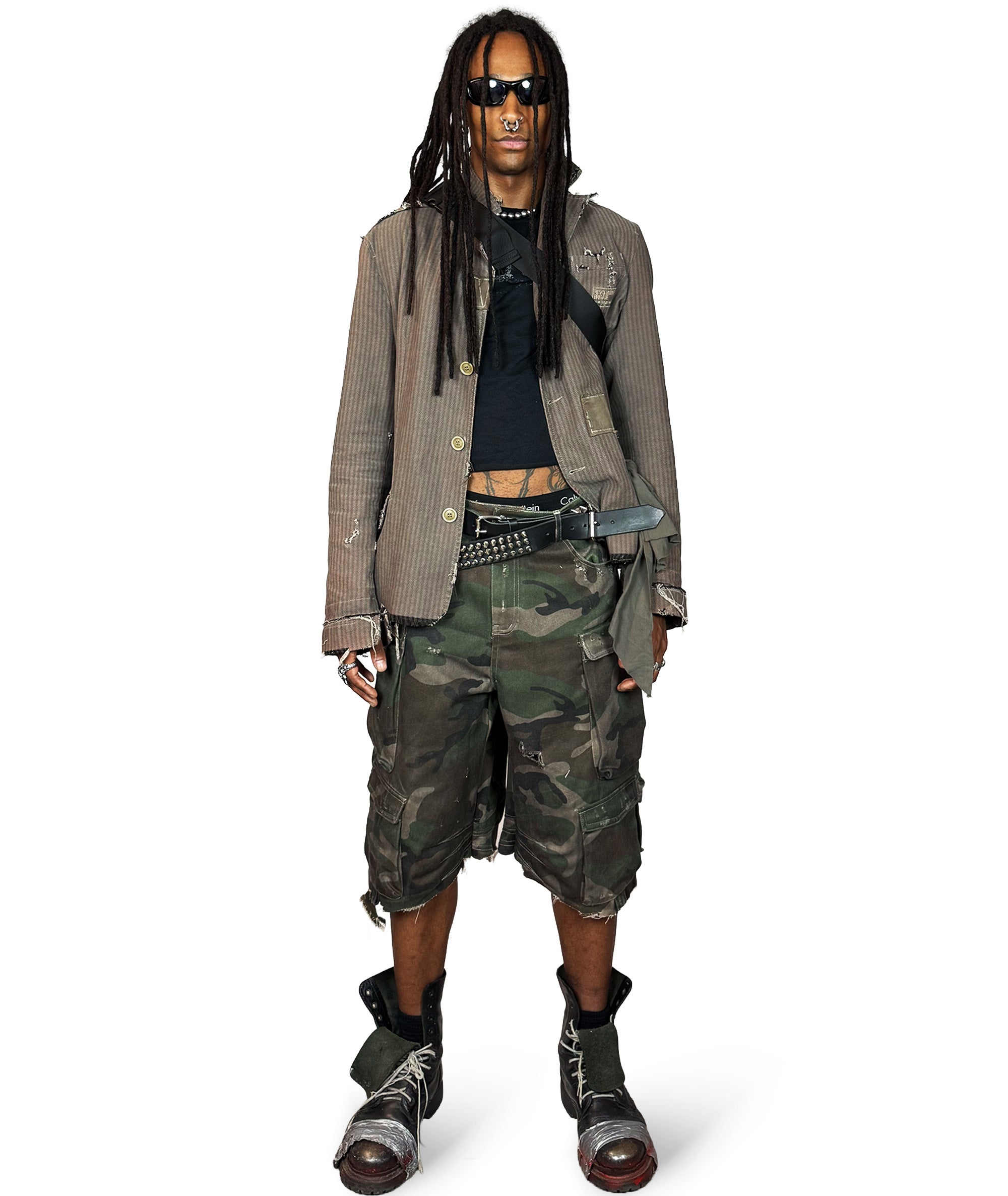 MOTOR OIL - CAMO SHORTS | UNISEX