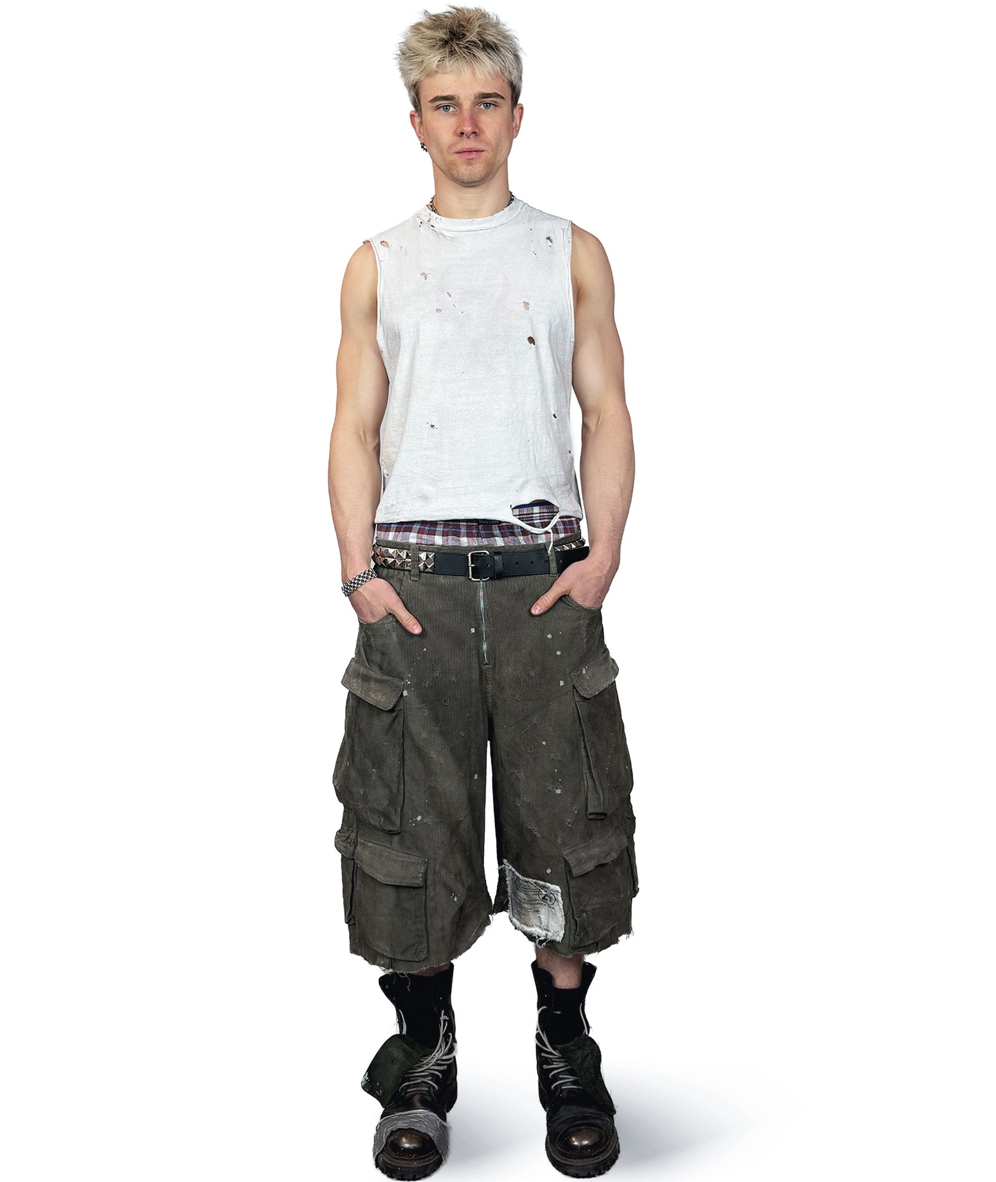 CORDUROY GUTTER SHORTS | UNISEX