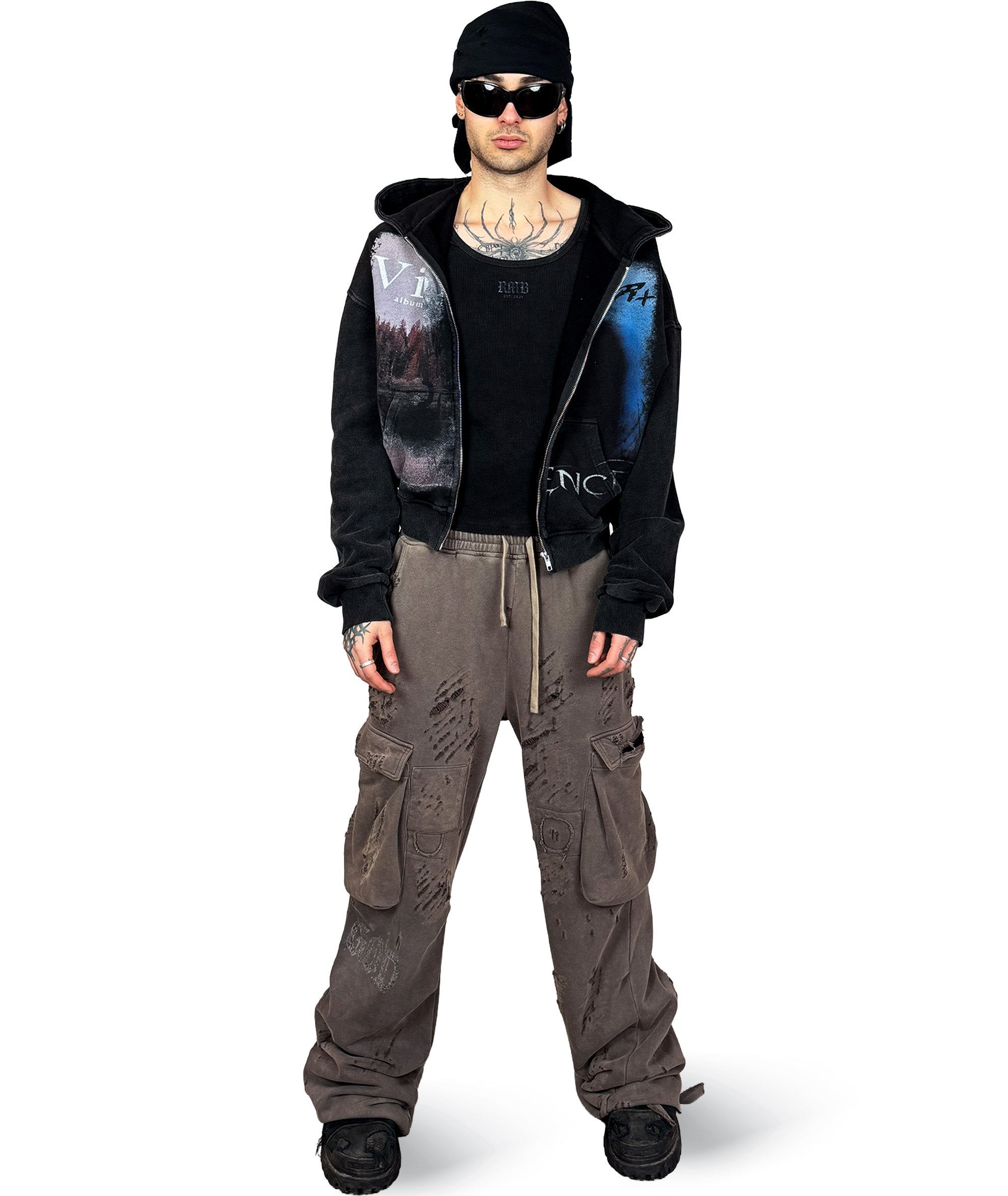 DISTRESSED DEMIGOD - SWEATPANTS | UNISEX