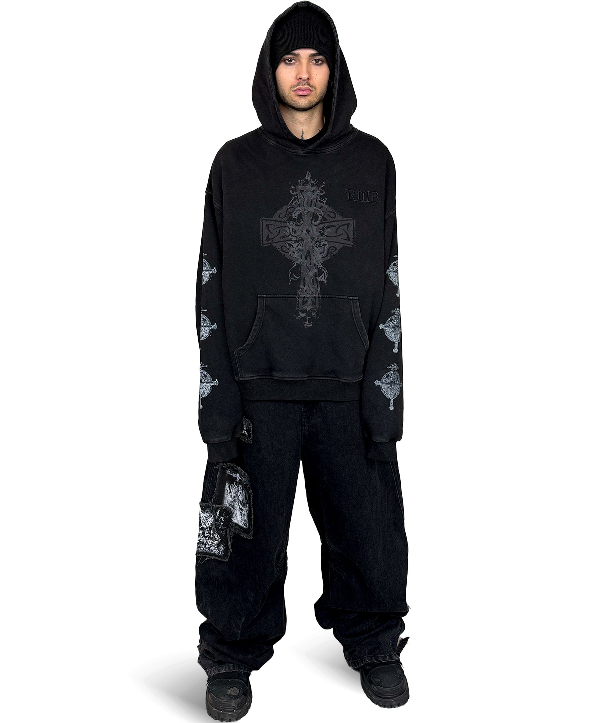 DEMIGOD - OVERSIZED HOODIE (WASHED) | UNISEX