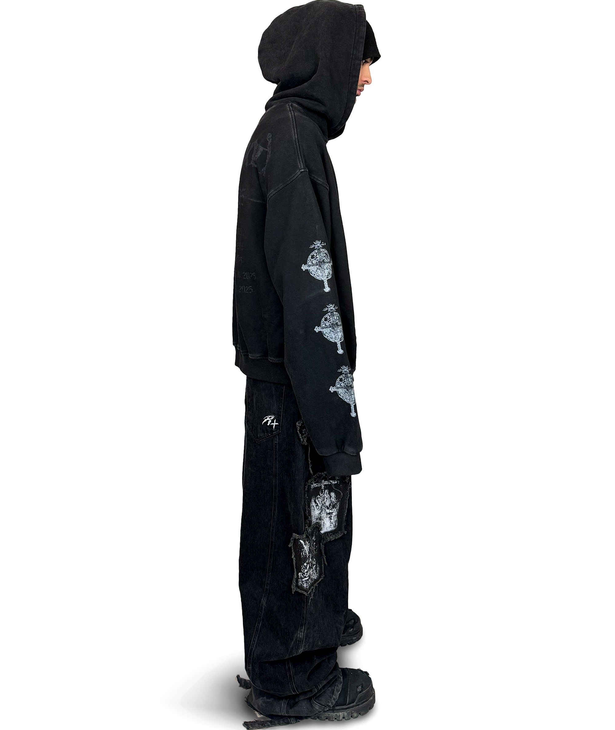 DEMIGOD - OVERSIZED HOODIE (WASHED) | UNISEX