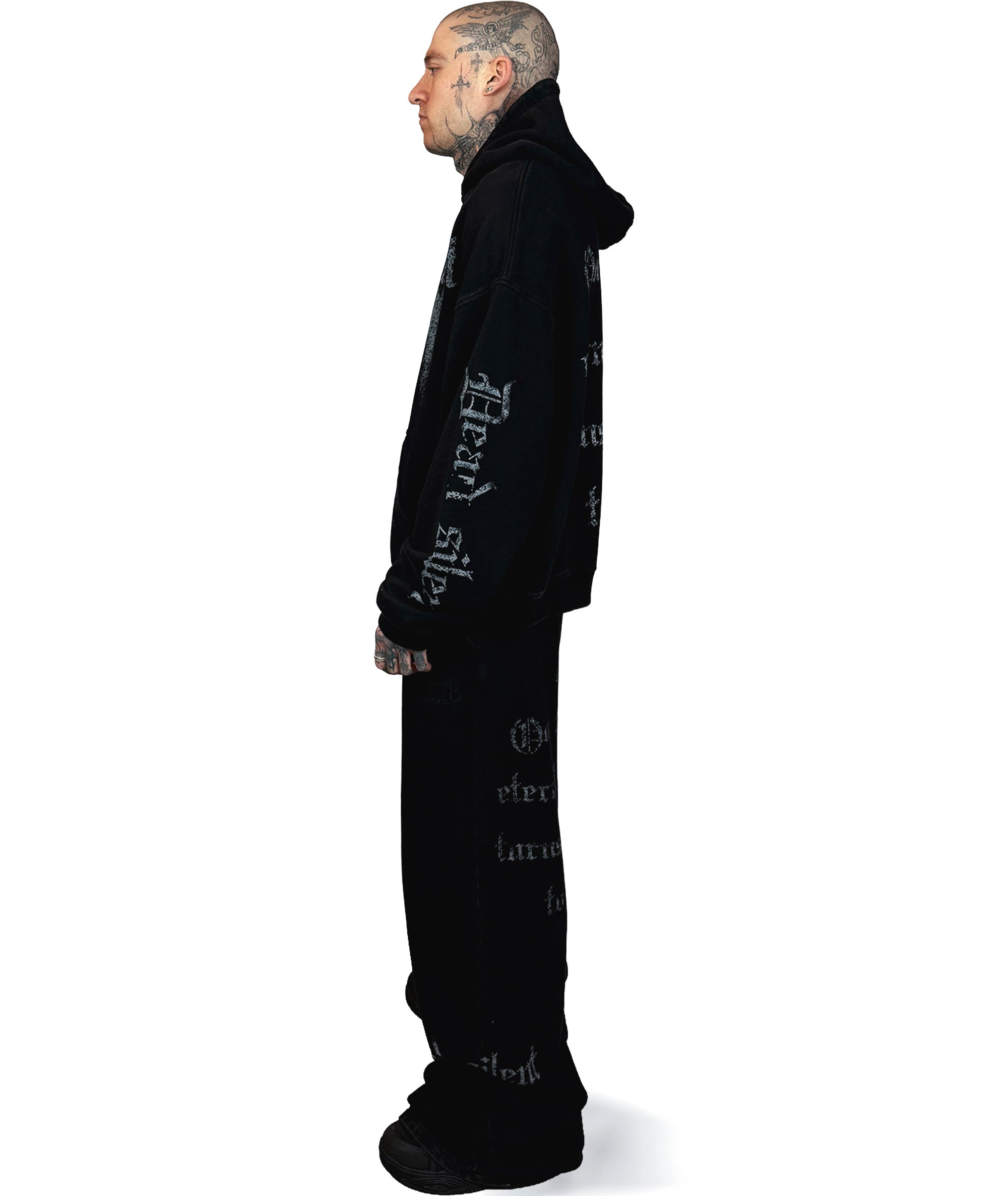 DEAD SILENT - OVERSIZED HOODIE (WASHED) | UNISEX