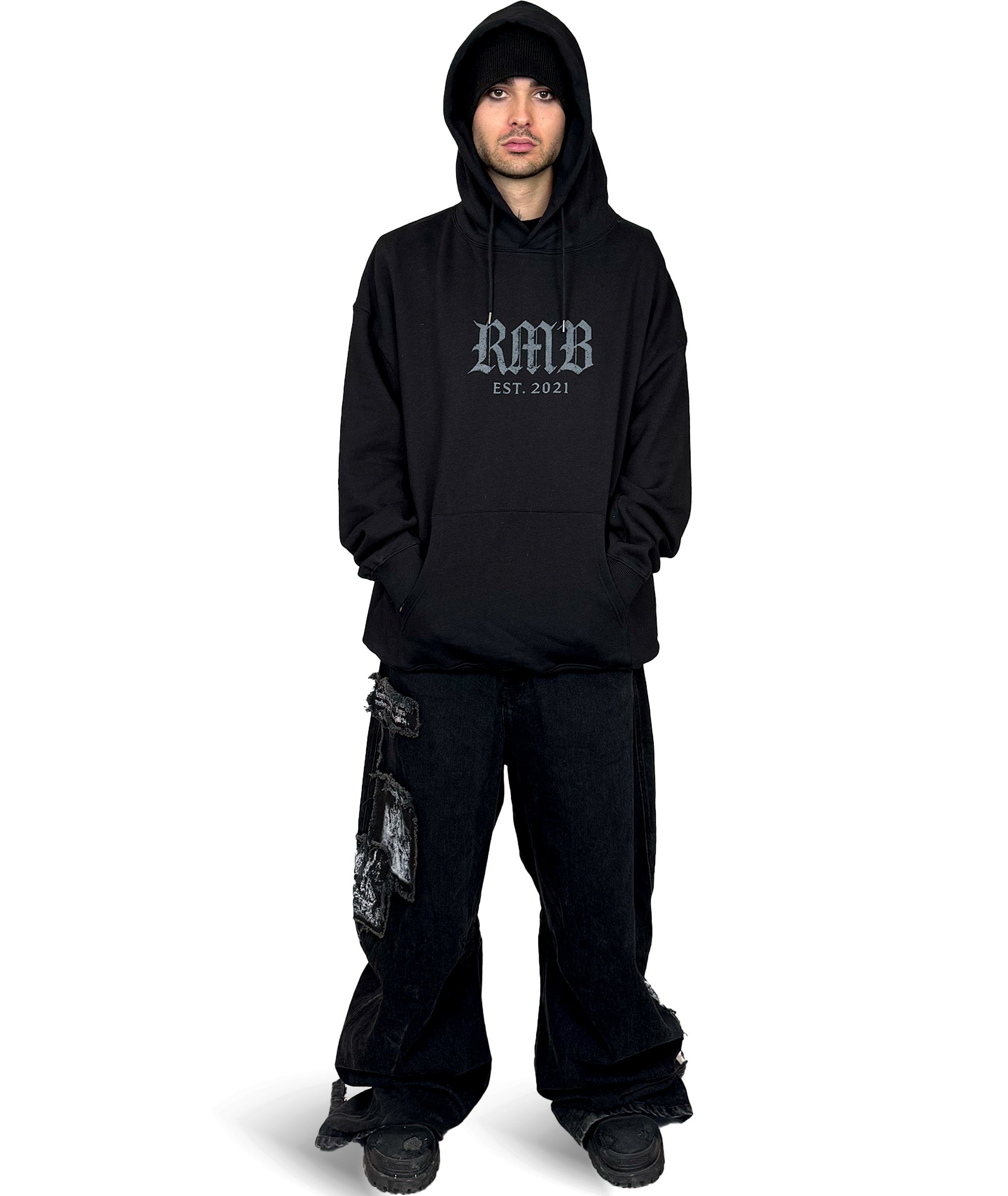 WORLD-FLAME - OVERSIZED HOODIE | UNISEX