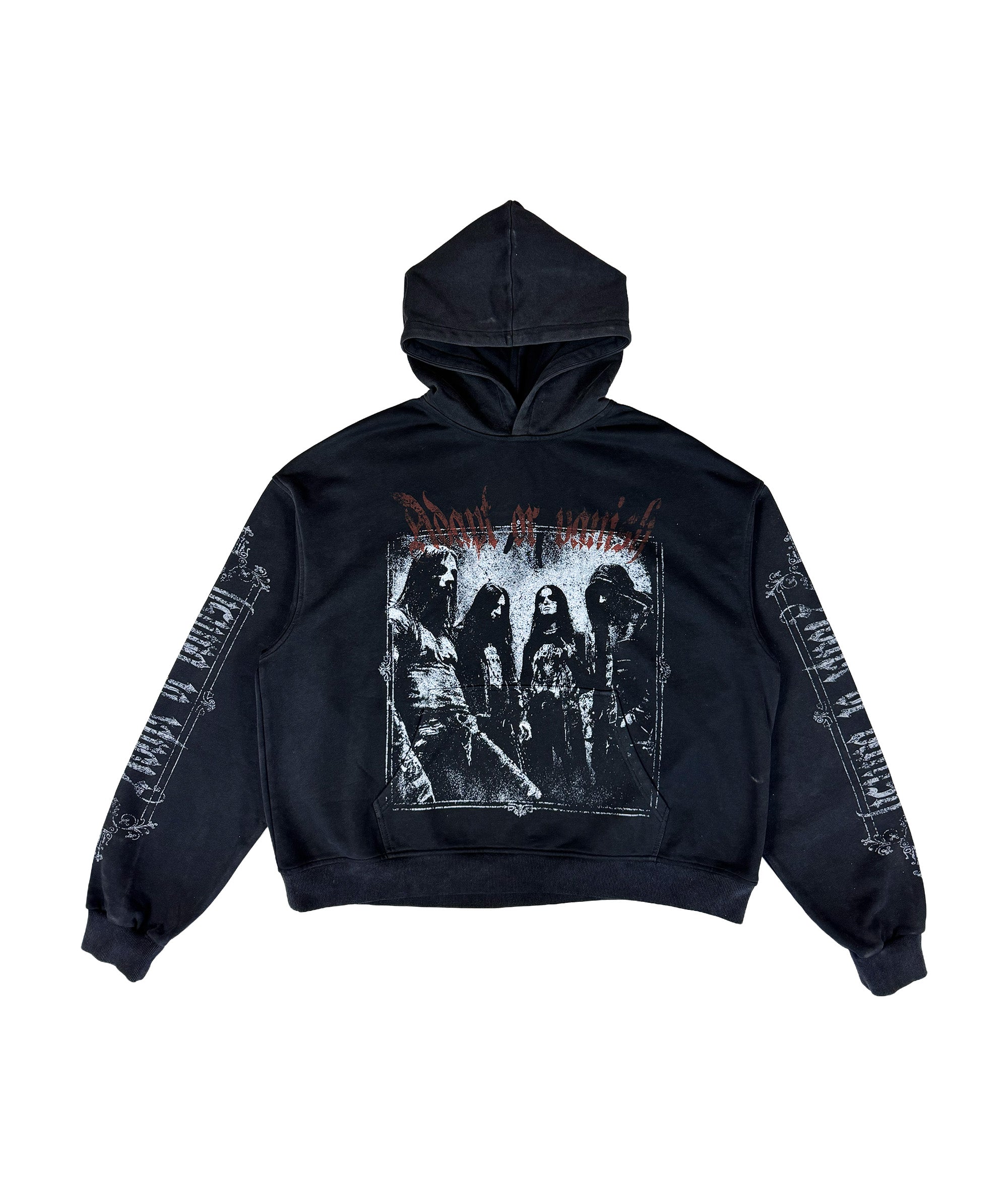 ADAPT OR VANISH - OVERSIZED HOODIE (WASHED) | UNISEX