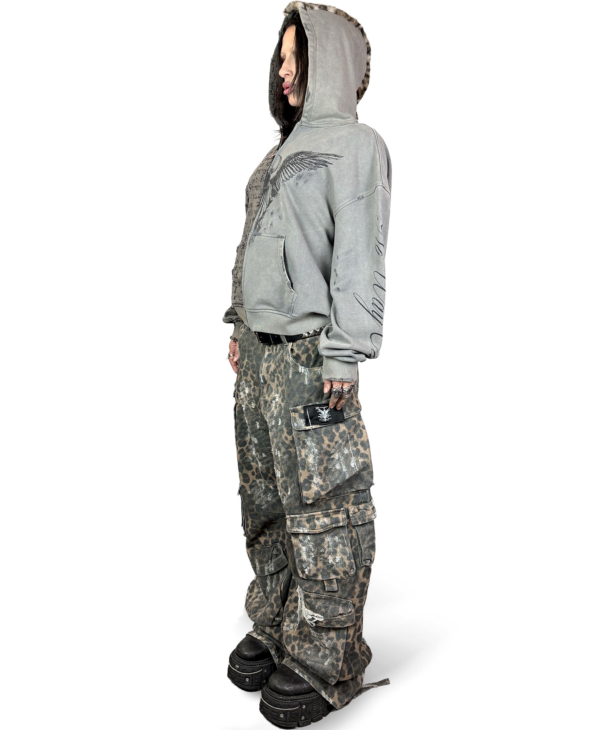 MOHAWK - ZIP HOODIE | UNISEX