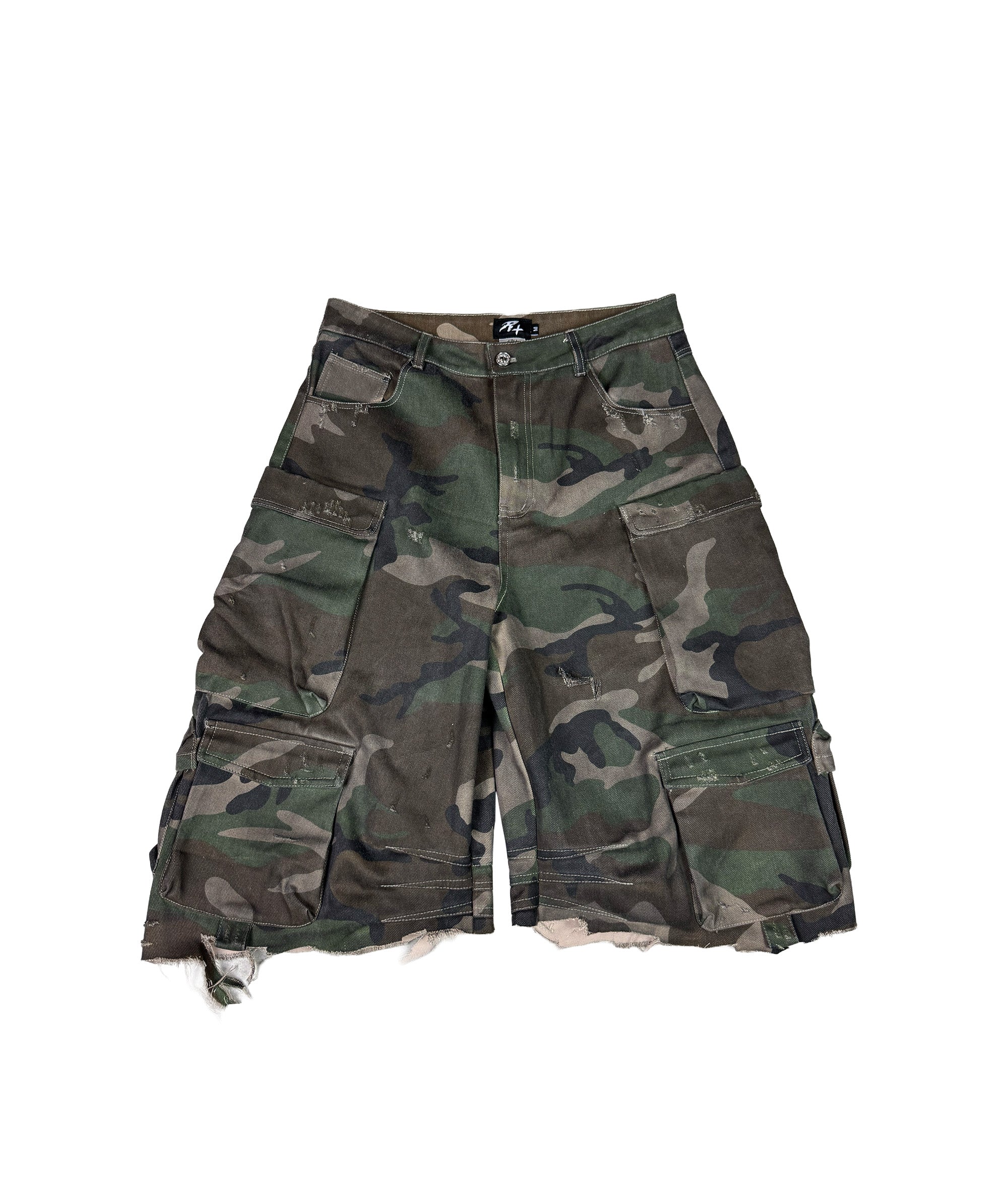MOTOR OIL - CAMO SHORTS | UNISEX