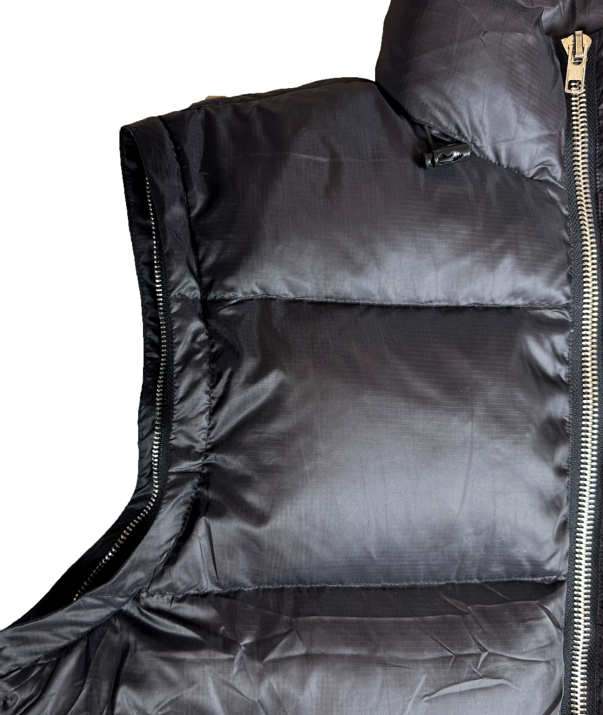 Black Puffer Jacket/Vest