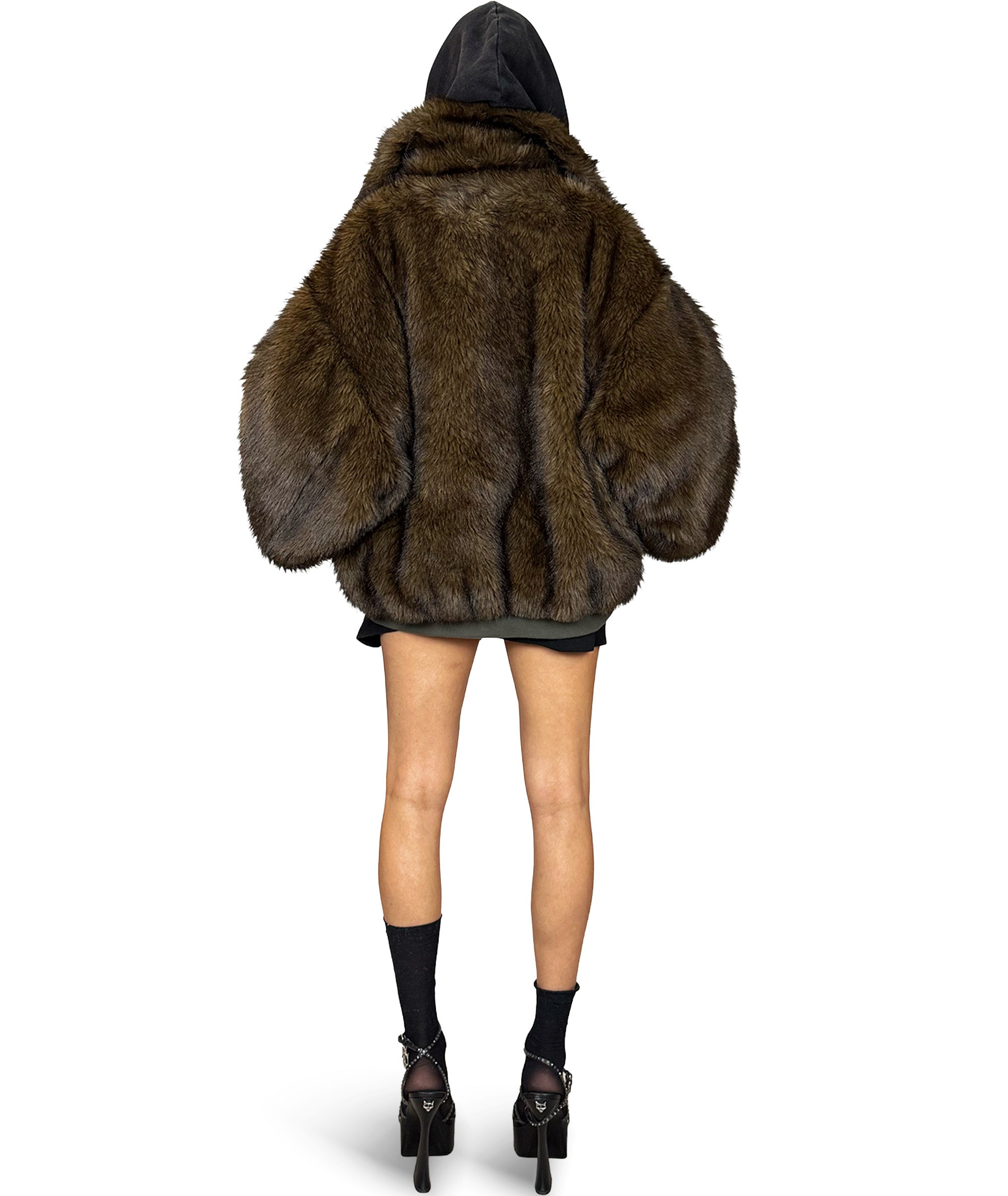 REVERSIBLE GRIZZLY BOMBER JACKET | UNISEX