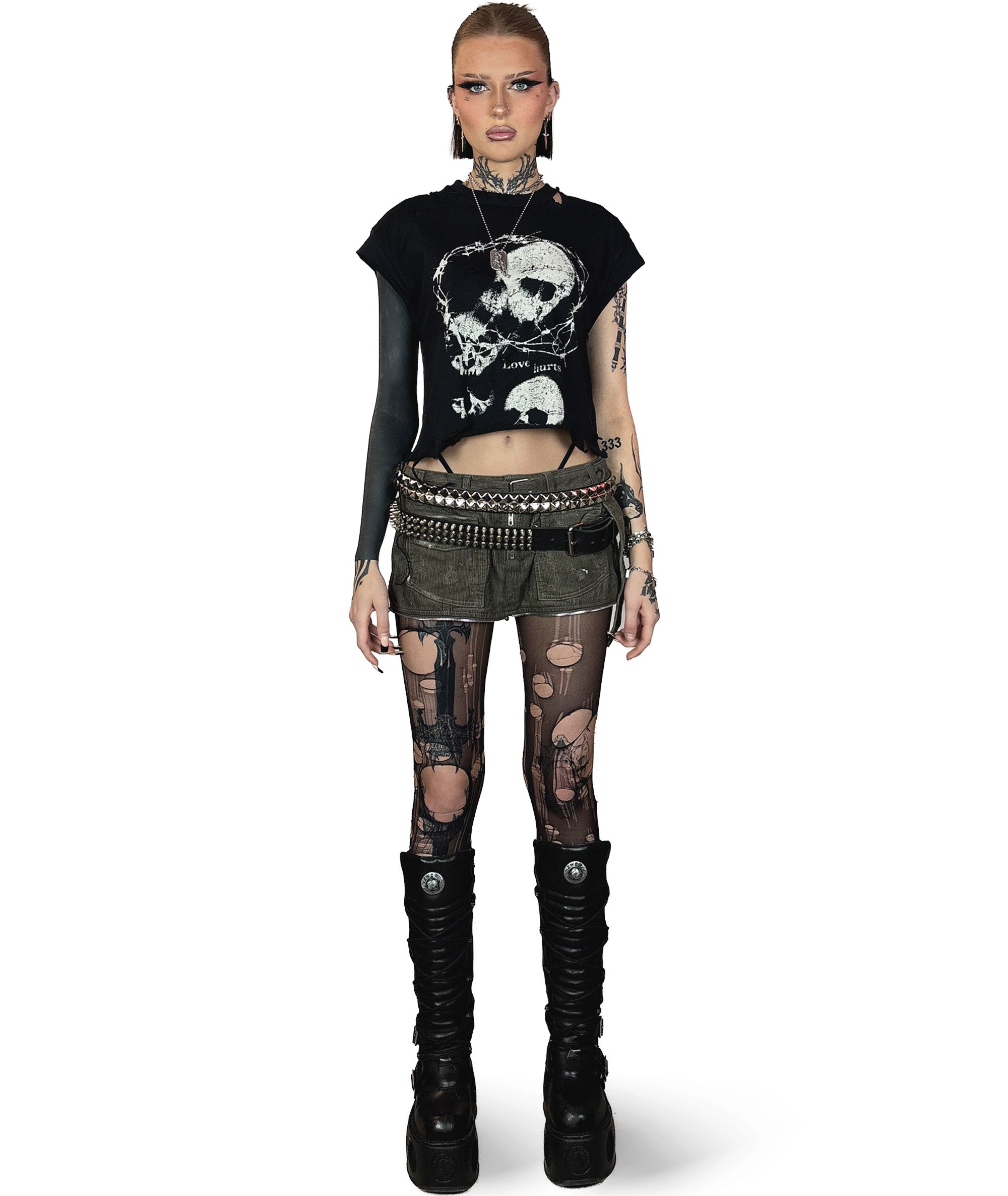 CORDUROY GUTTER SKIRT | UNISEX