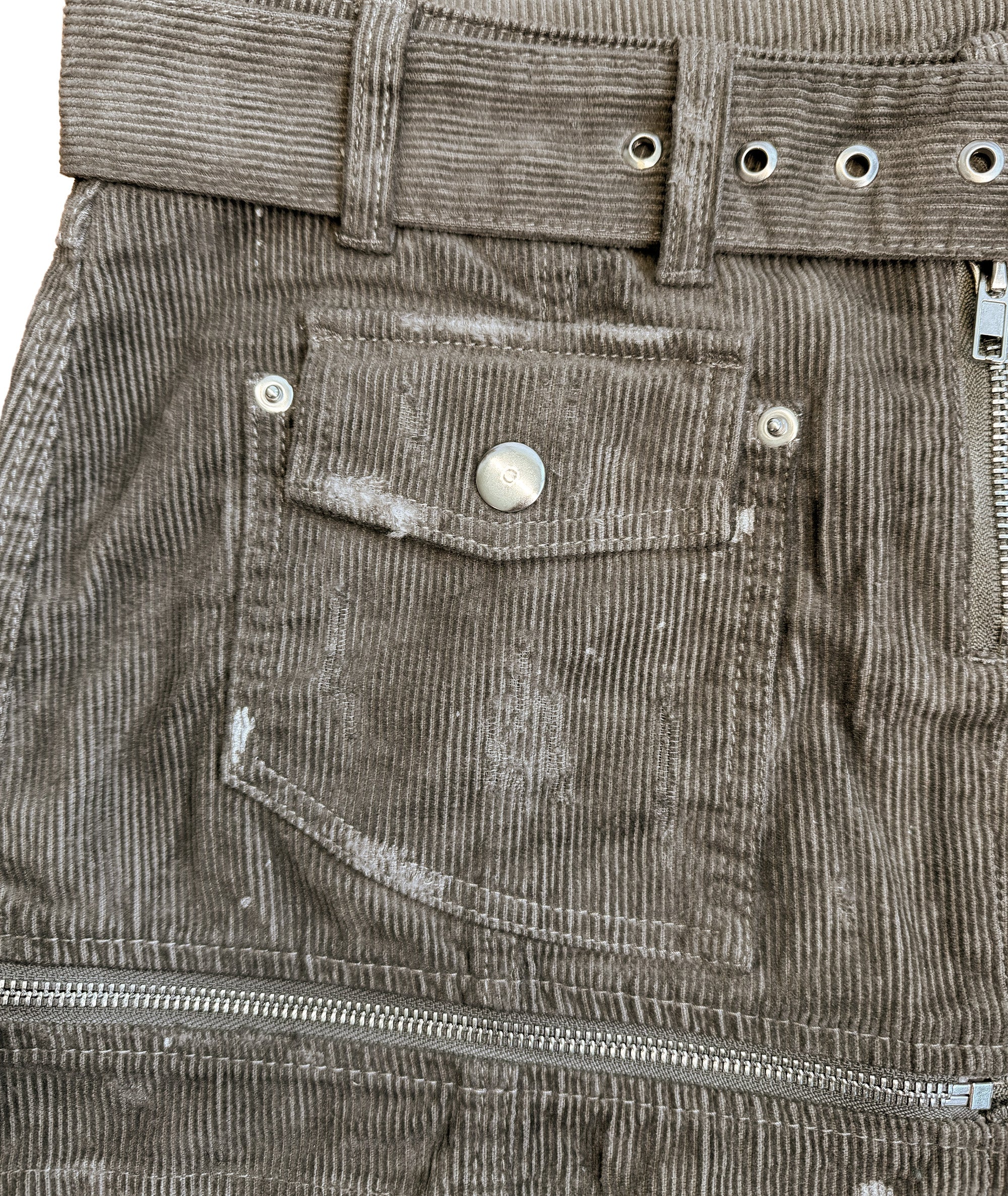CORDUROY GUTTER SKIRT | UNISEX