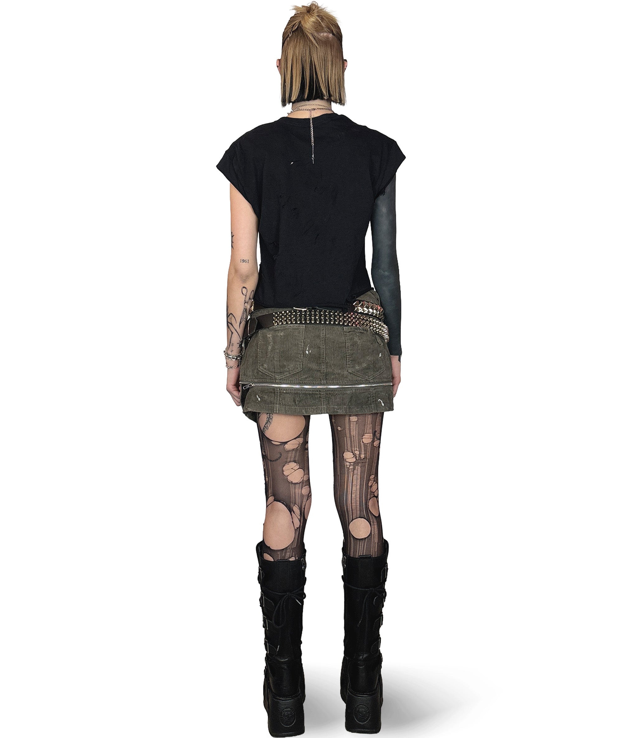 CORDUROY GUTTER SKIRT | UNISEX