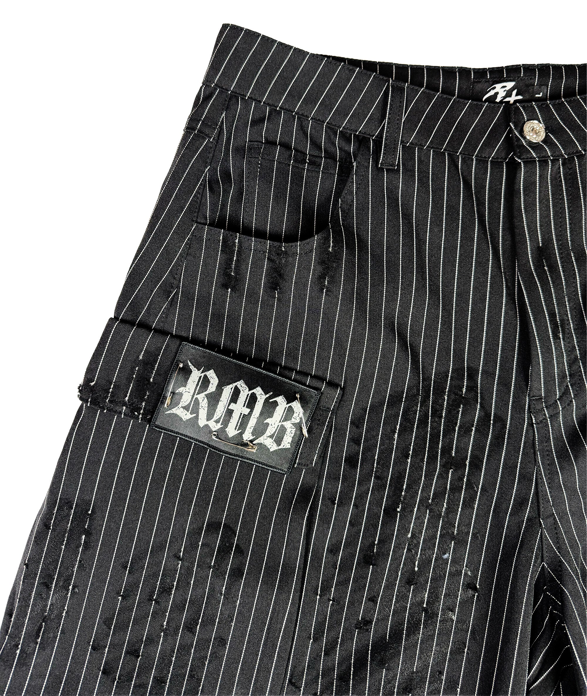 PINSTRIPE CARGO PANTS | UNISEX