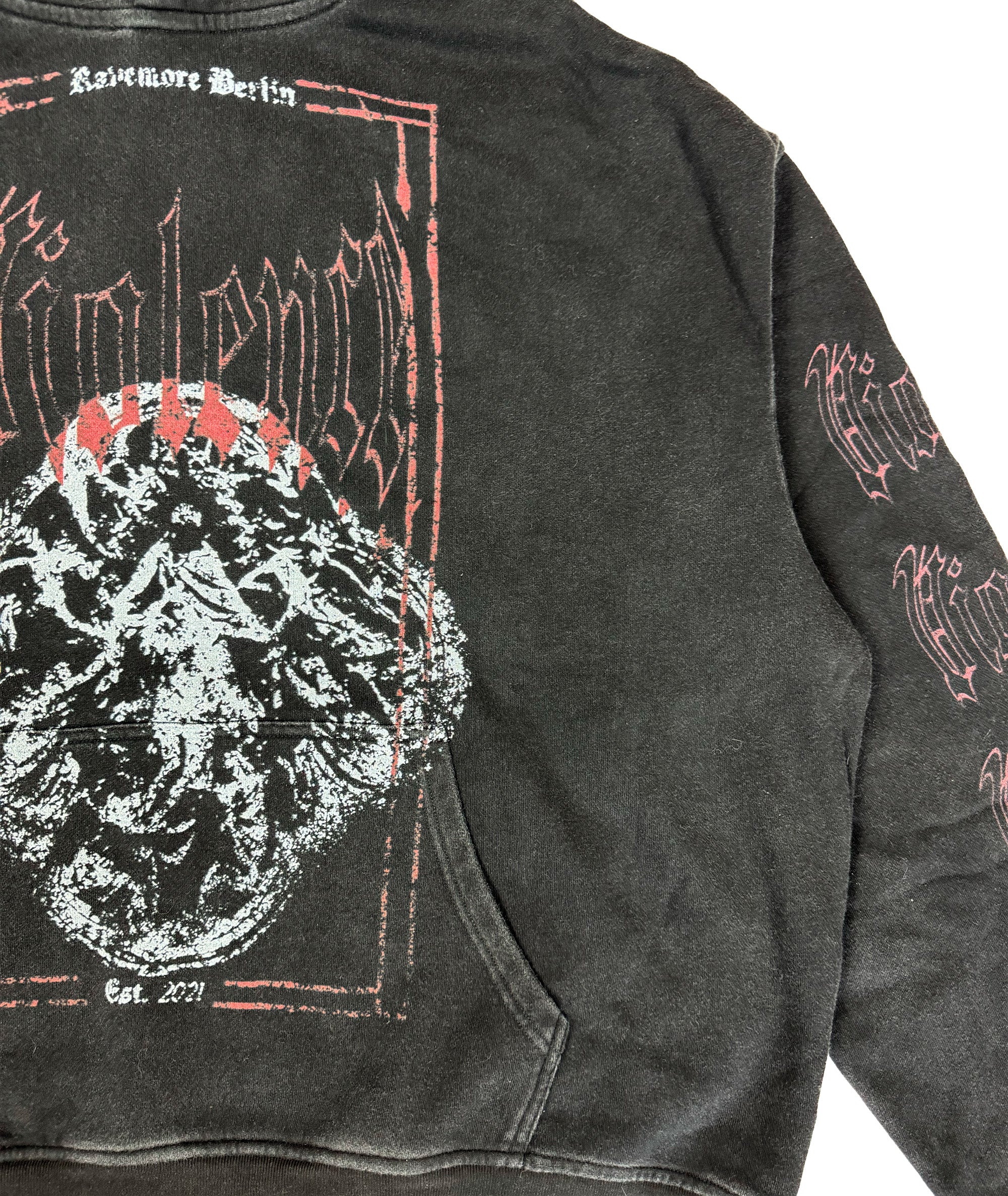 FEAR NOTHING - OVERSIZED HOODIE (WASHED) | UNISEX