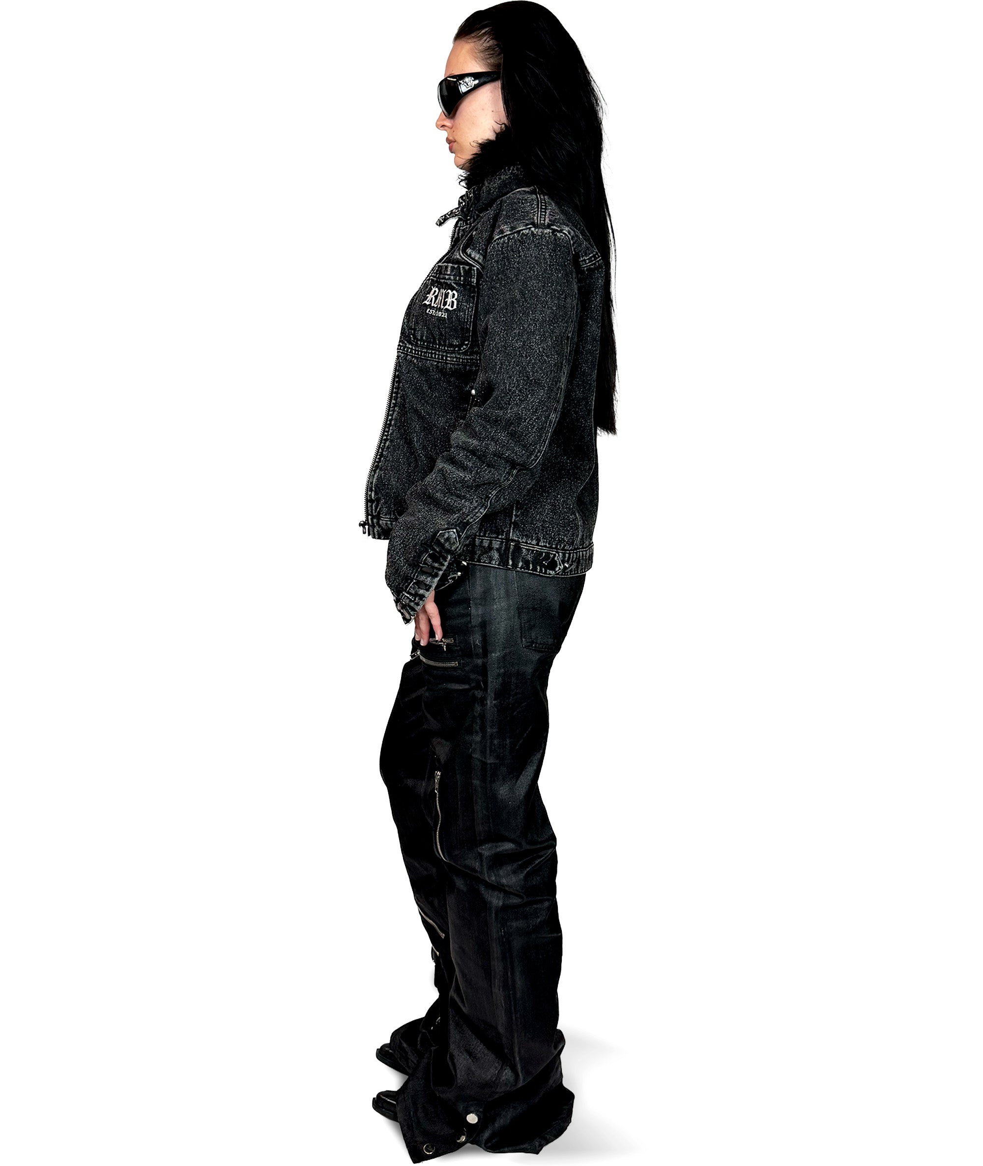 HIGH RISK - WAXED BOOTCUT DENIM | UNISEX