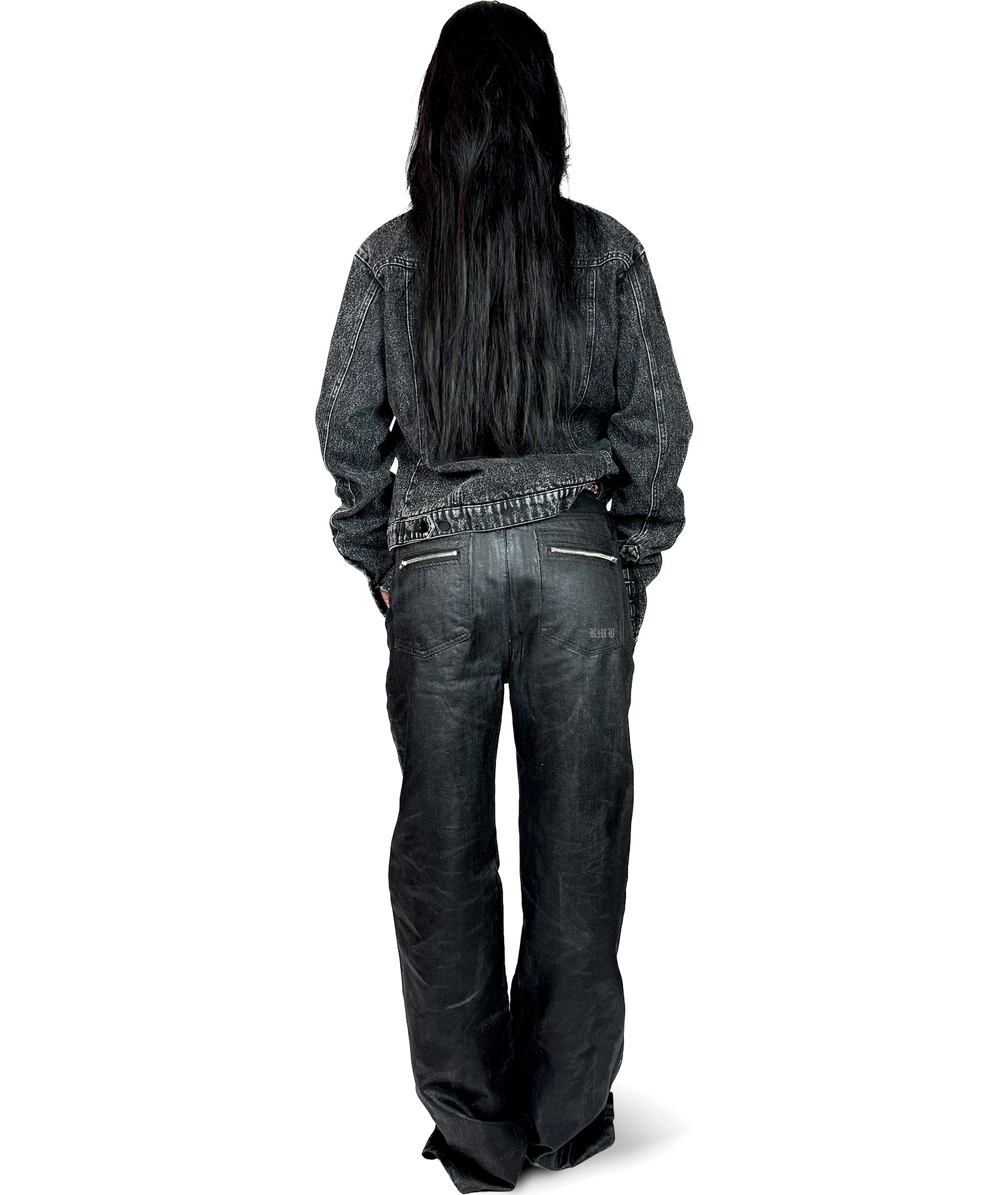 HIGH RISK - WAXED BOOTCUT DENIM | UNISEX