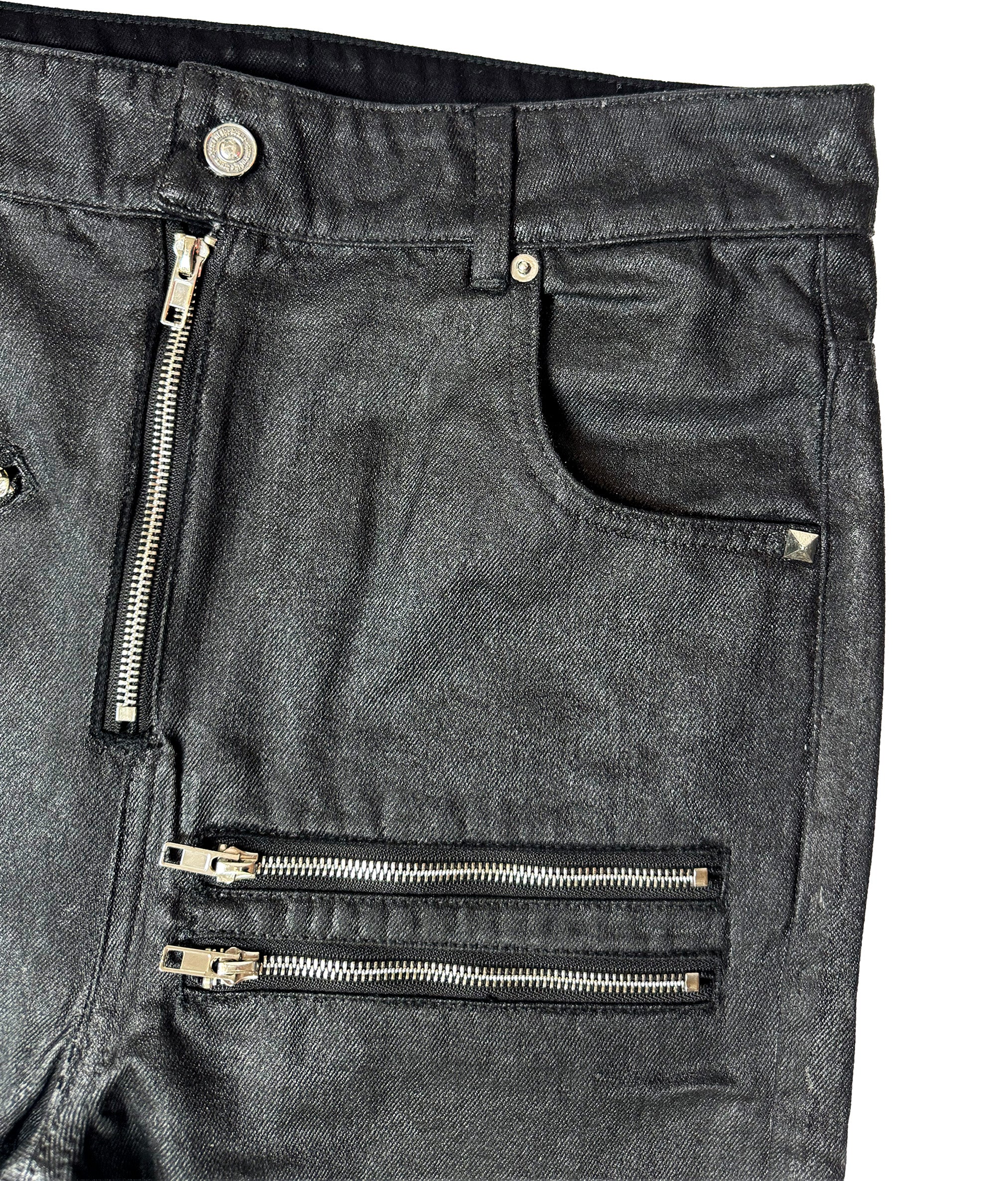 HIGH RISK - WAXED BOOTCUT DENIM | UNISEX