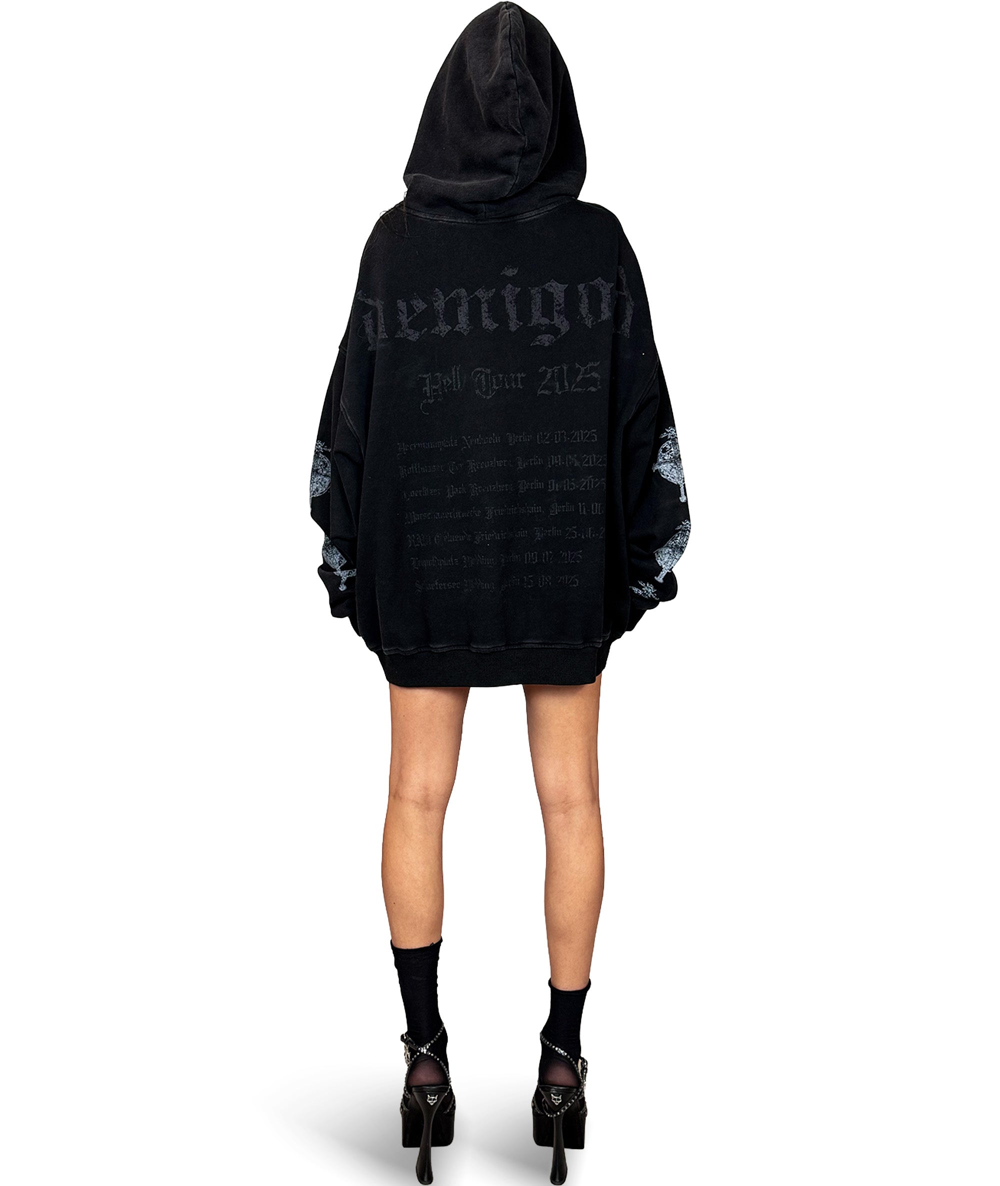 DEMIGOD - OVERSIZED HOODIE (WASHED) | UNISEX