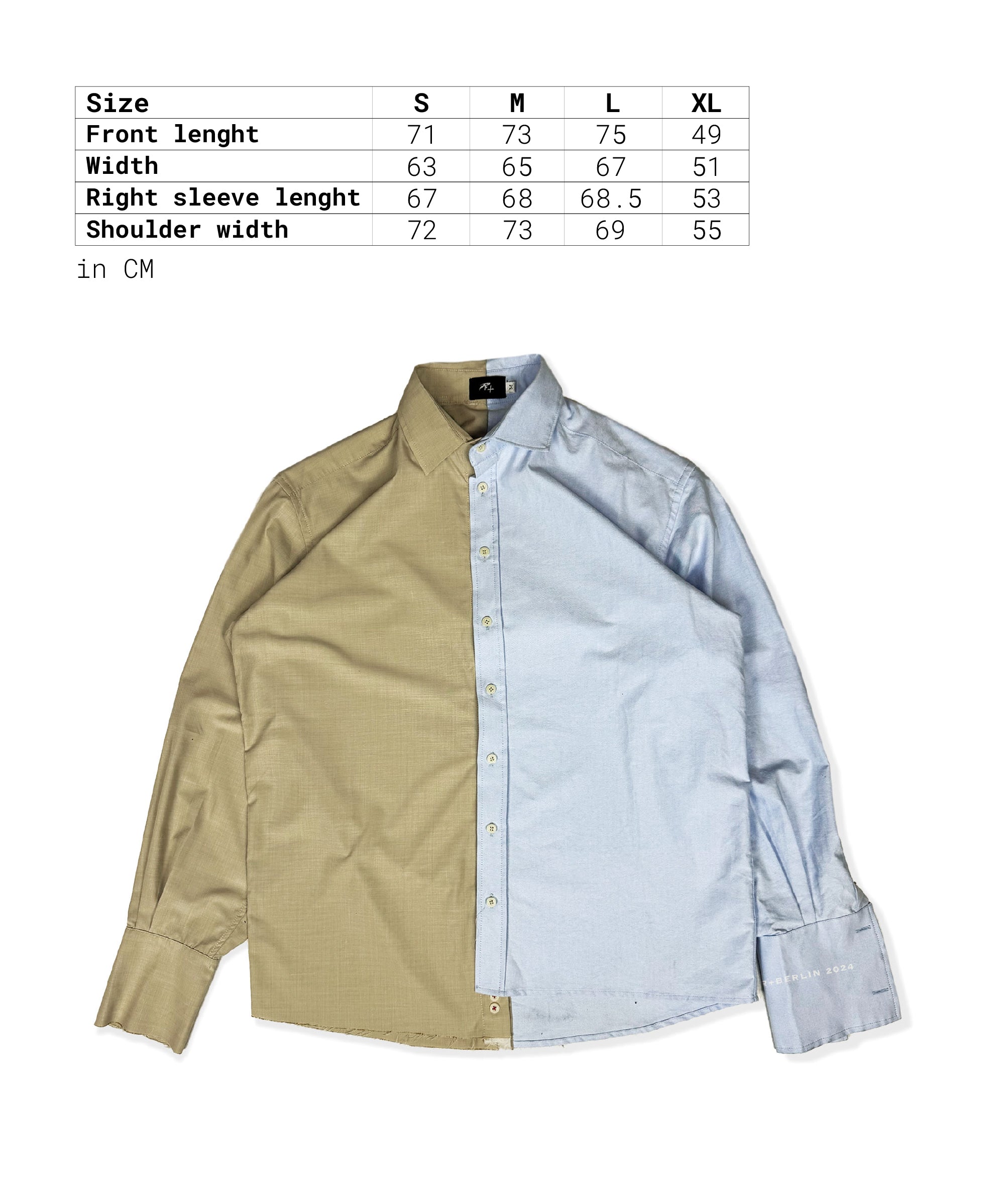 upcycled BUTTON-UP SHIRT