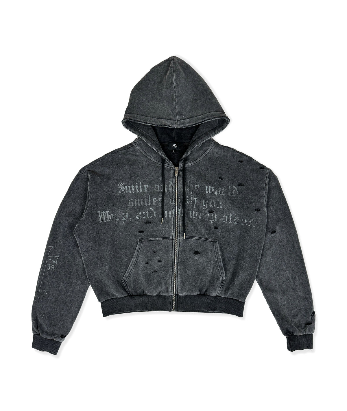 WORLD SMILE - ZIP HOODIE | UNISEX