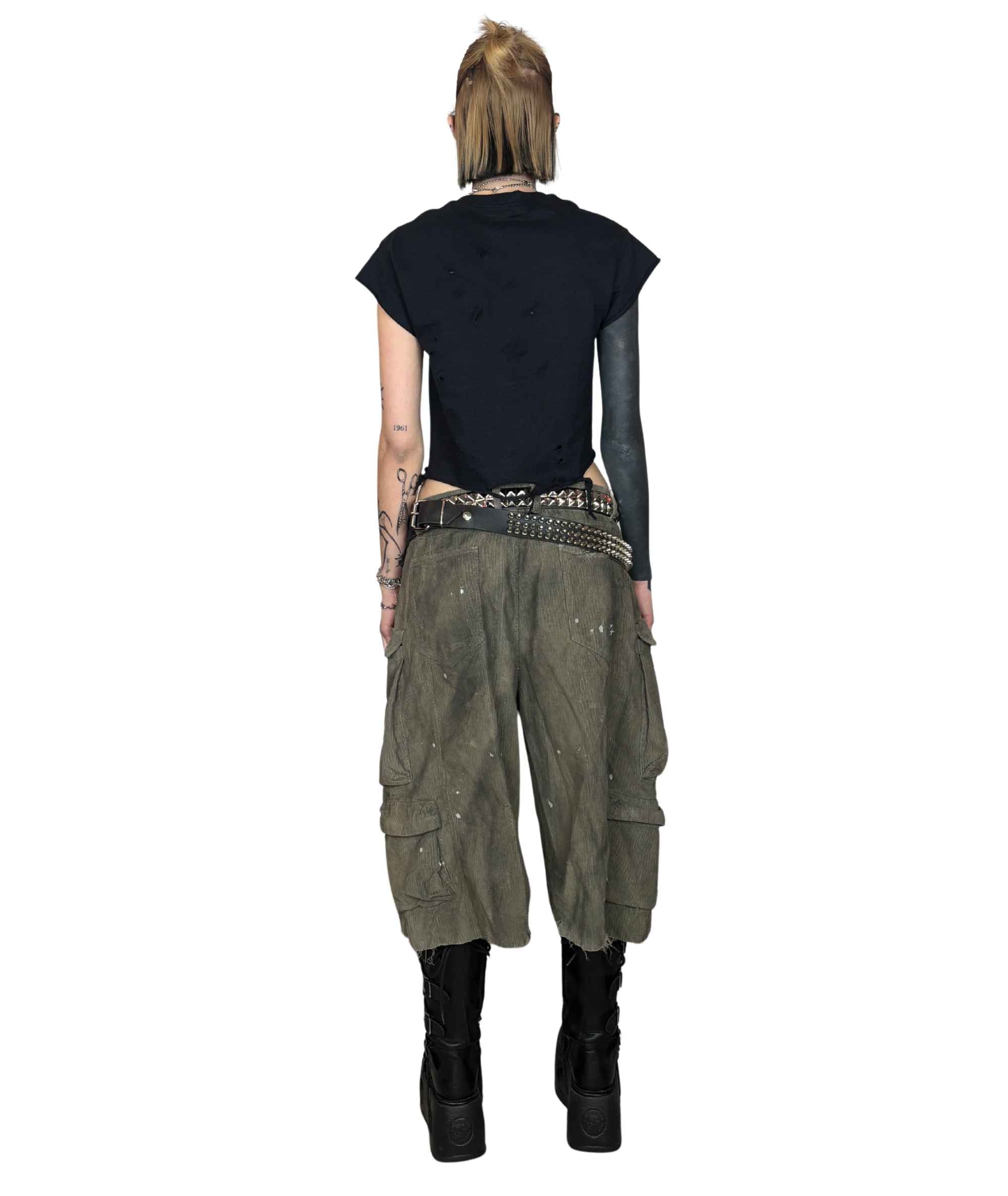 CORDUROY GUTTER SHORTS | UNISEX
