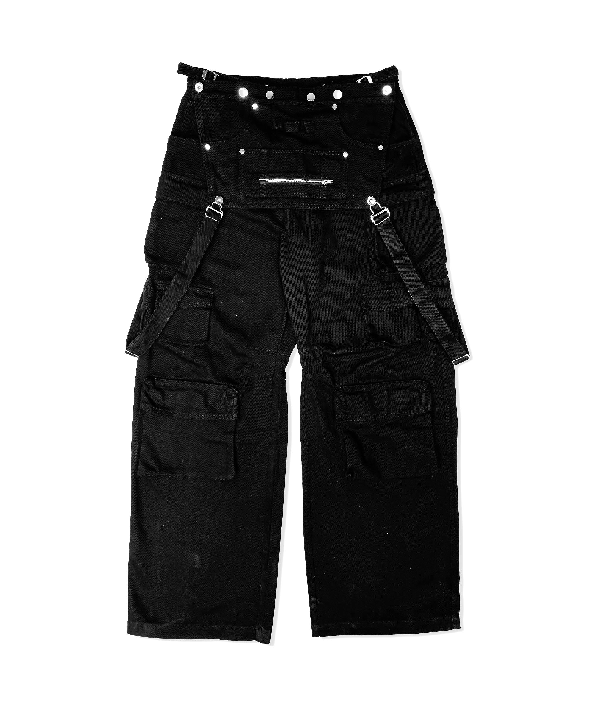 black cargo pants ravemore