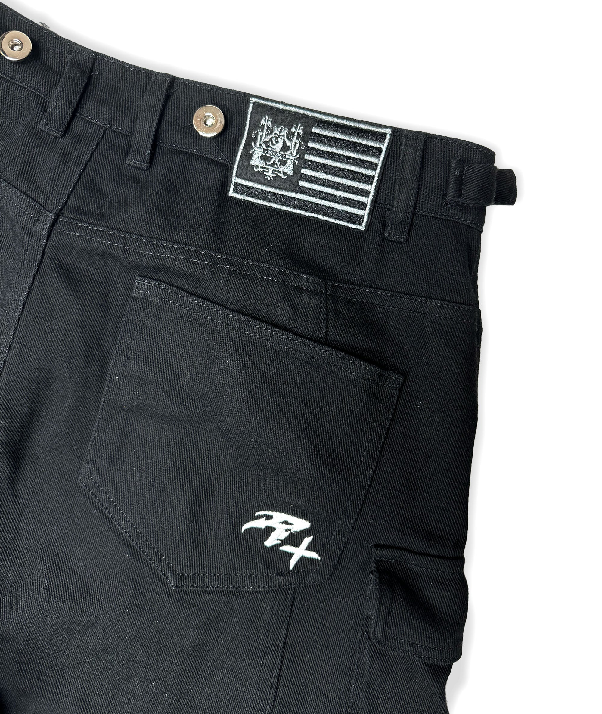 cargo pants black ravemore berlin
