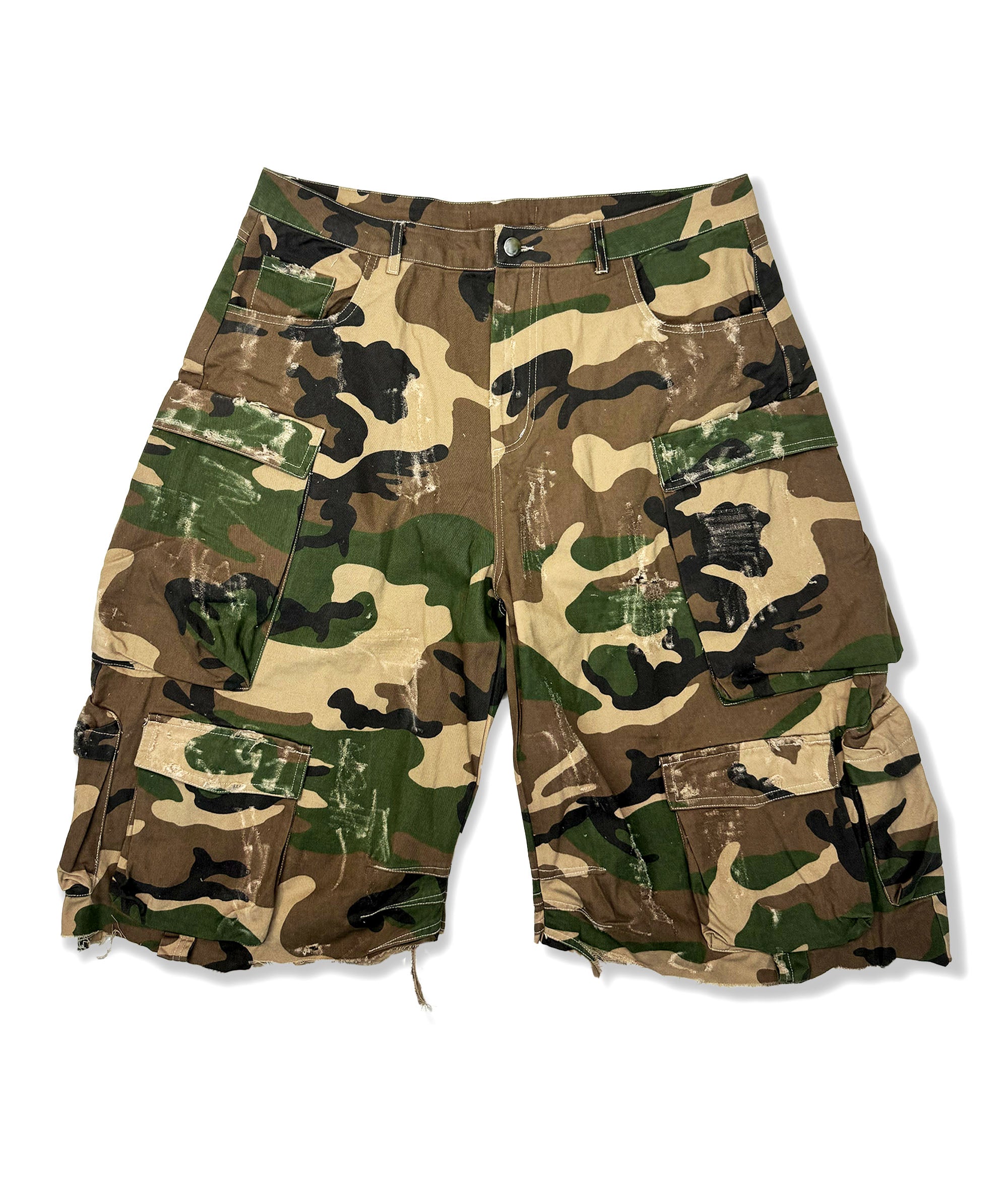 COMBAT CAMO SHORTS | UNISEX