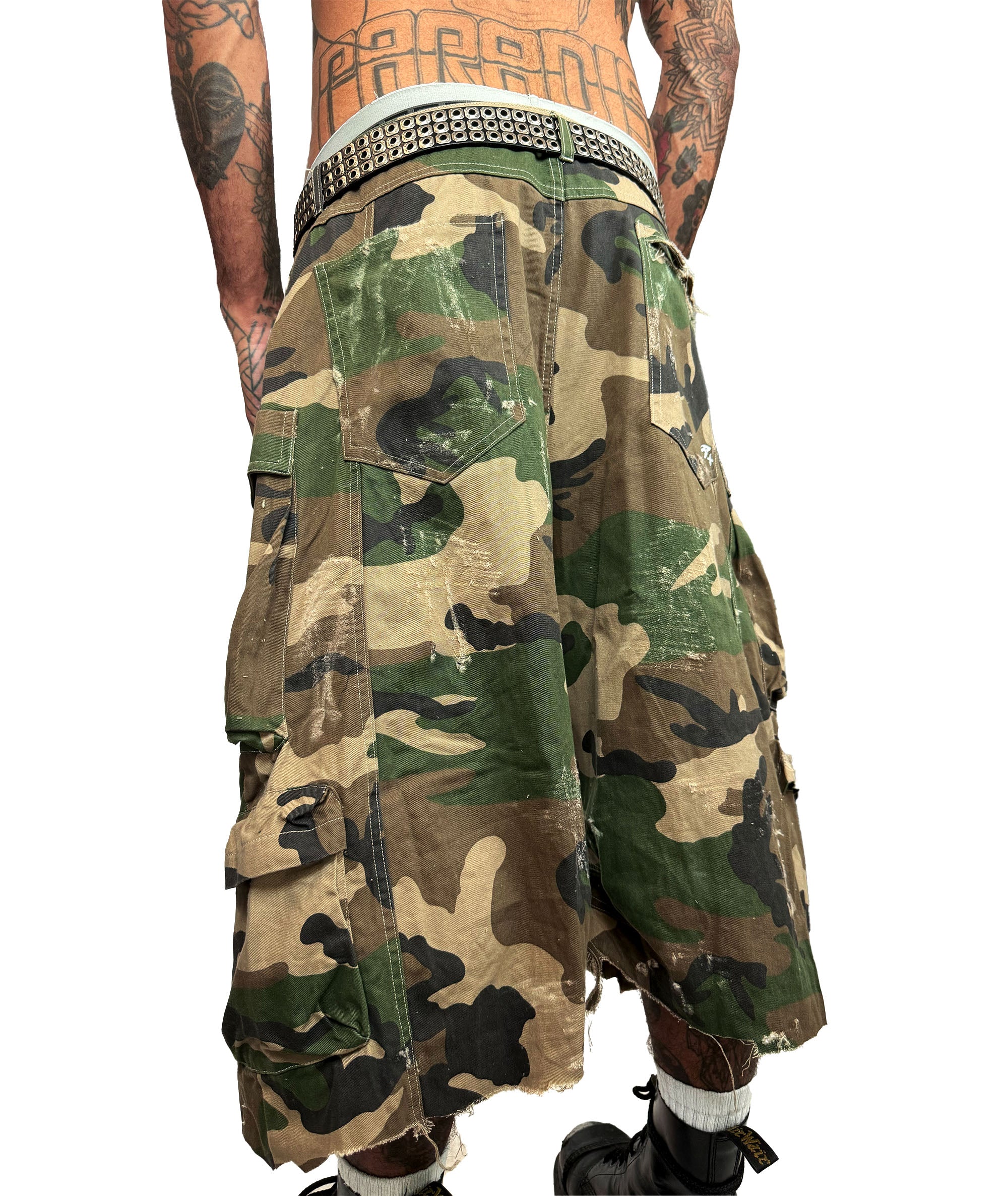 COMBAT CAMO SHORTS | UNISEX