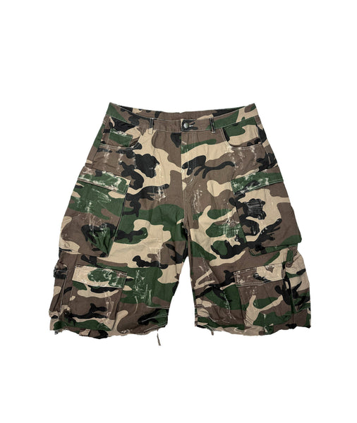 COMBAT CAMO SHORTS | UNISEX
