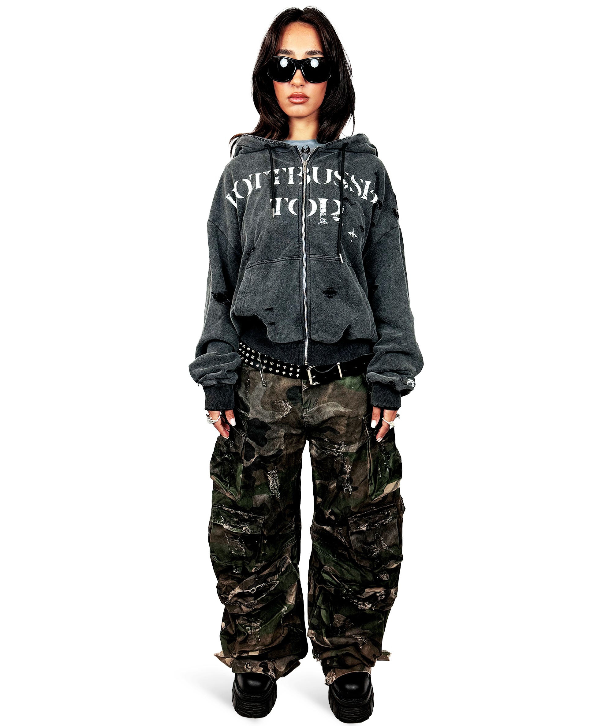 Kottbusser Tod Hoodie black r+ ravemore