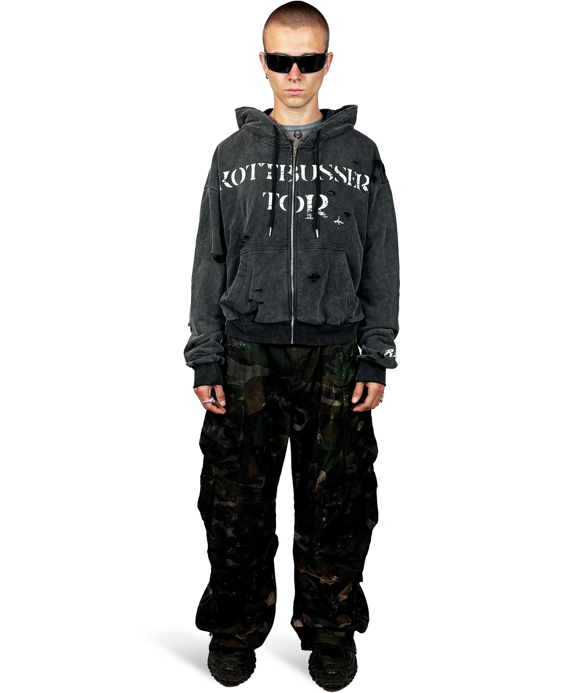 Kottbusser Tod Hoodie black r+ ravemore