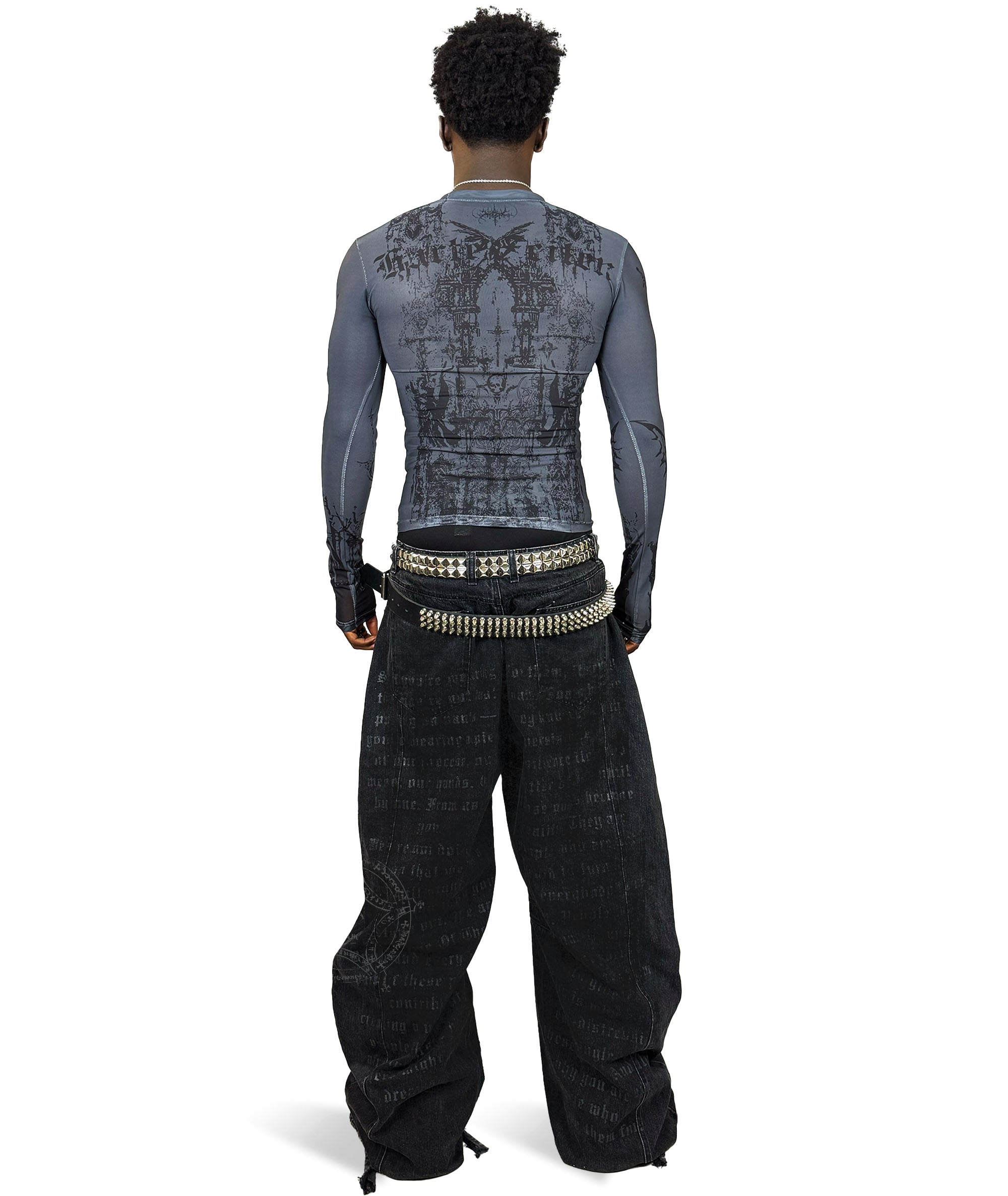 BLACK GHOST PANTS | UNISEX