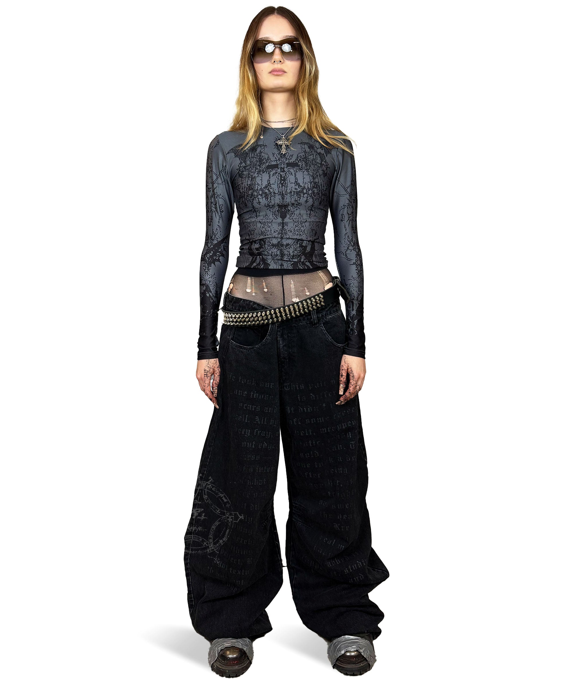 BLACK GHOST PANTS | UNISEX