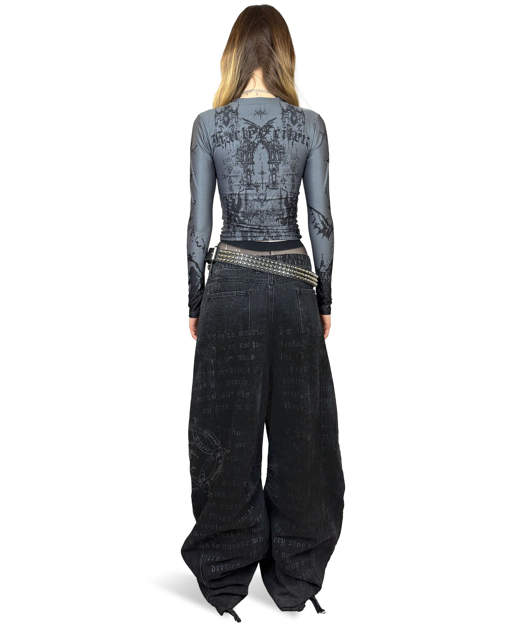 BLACK GHOST PANTS | UNISEX