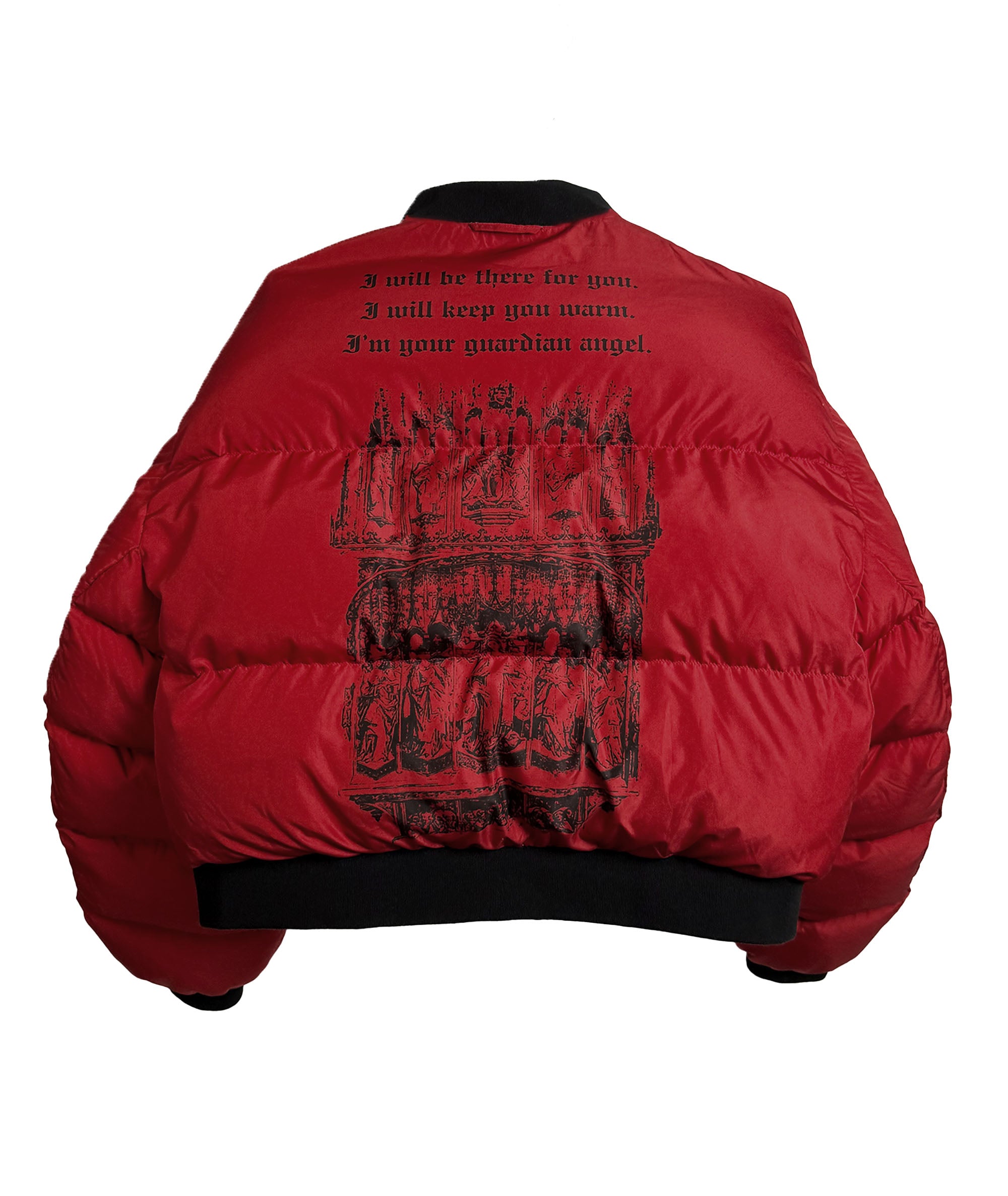 Reversible Anabol Bomber Jacket black / red