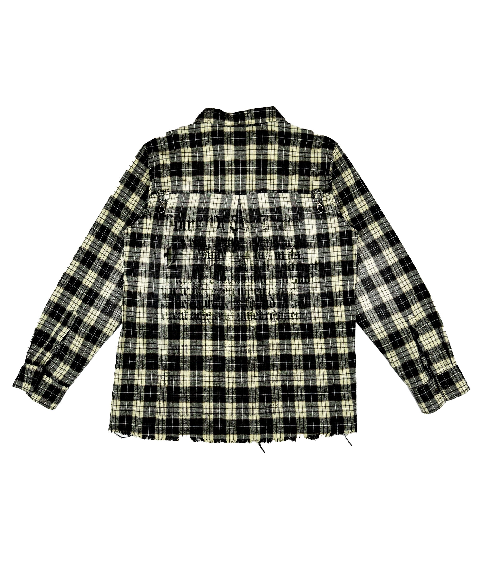 BRAVE FLANNEL SHIRT/SKIRT | UNISEX (KC EDIT.)
