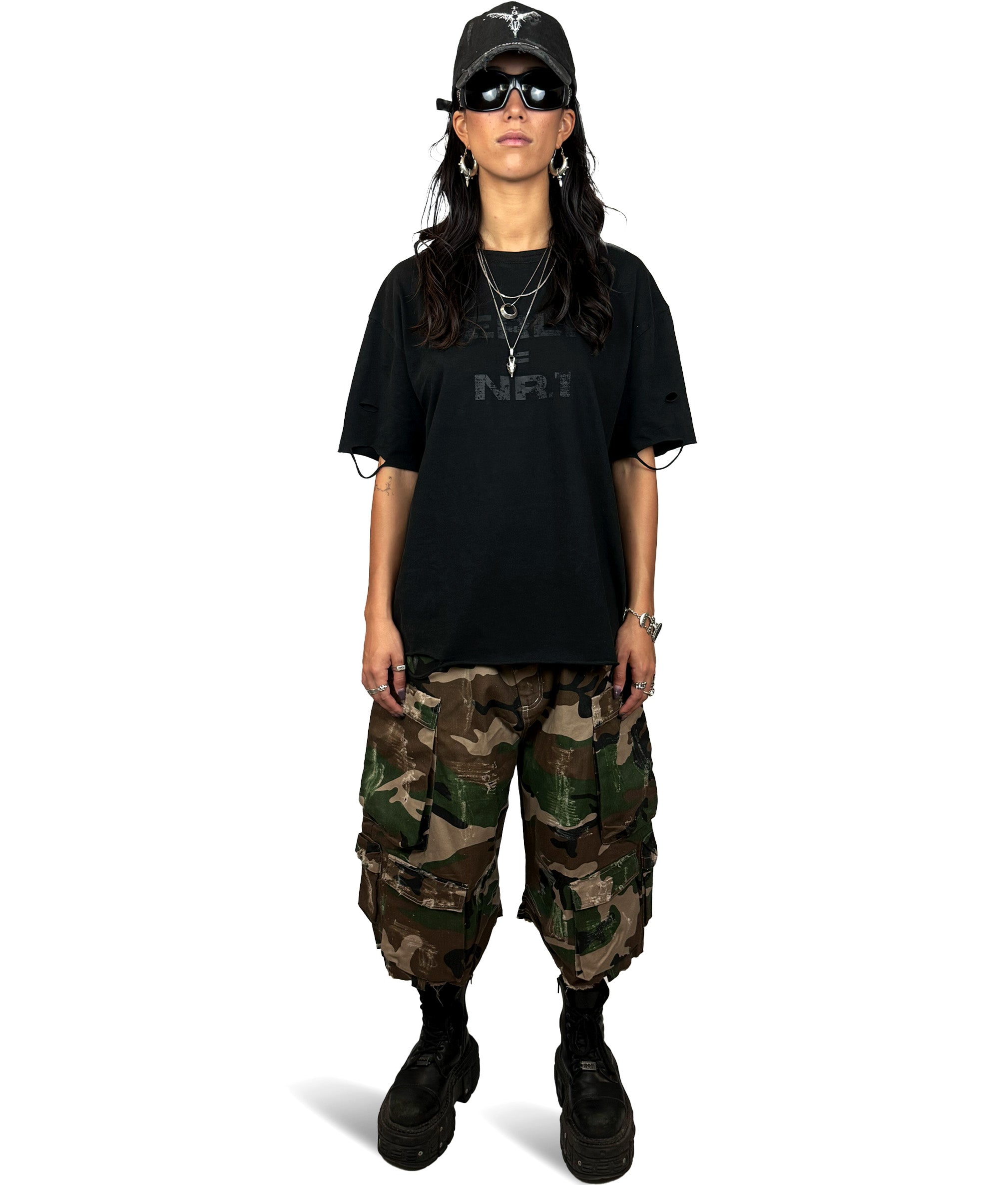 COMBAT CAMO SHORTS | UNISEX