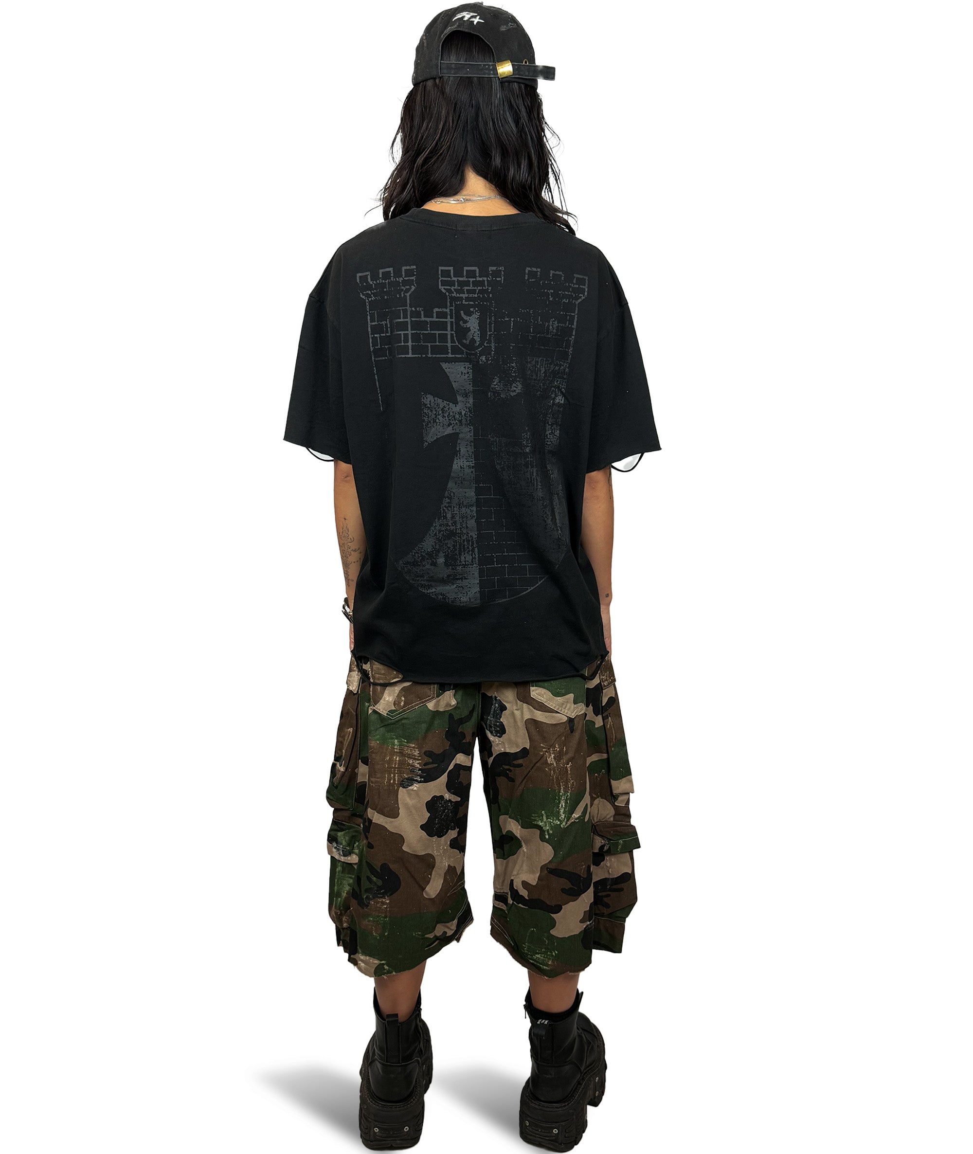 COMBAT CAMO SHORTS | UNISEX