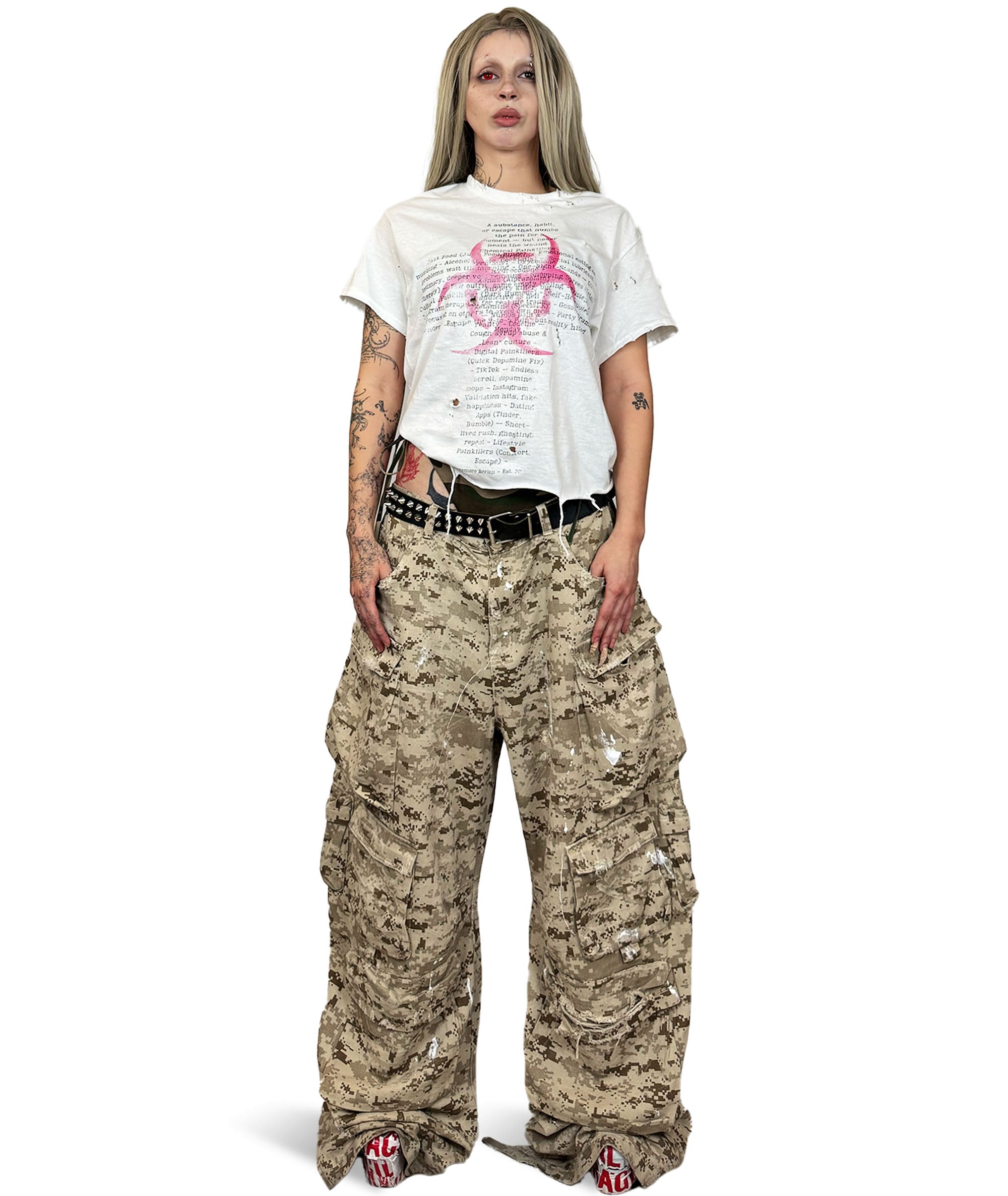 PAINKILLER CAMO PANTS | UNISEX