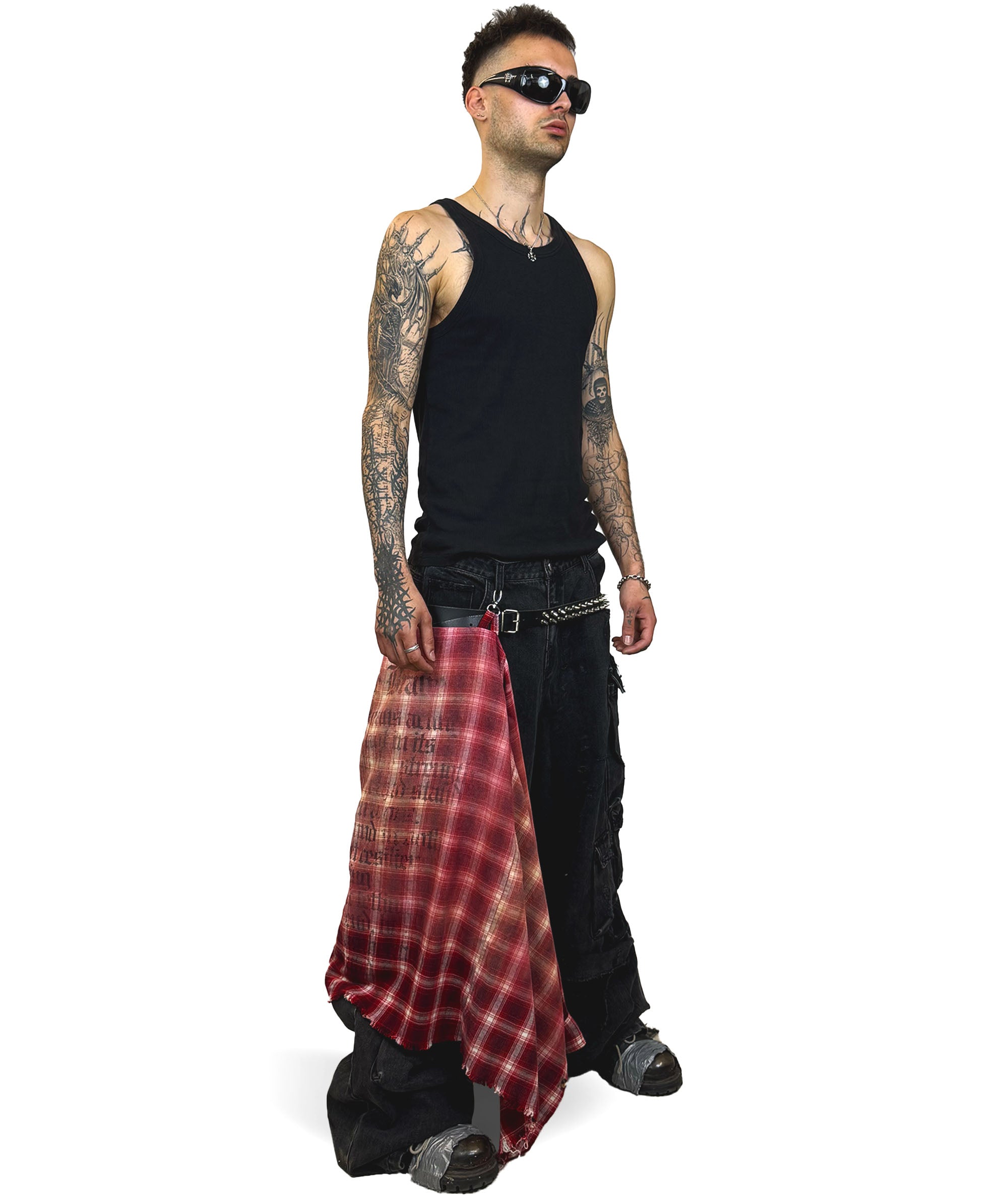 red brave flannel shirt ravemore