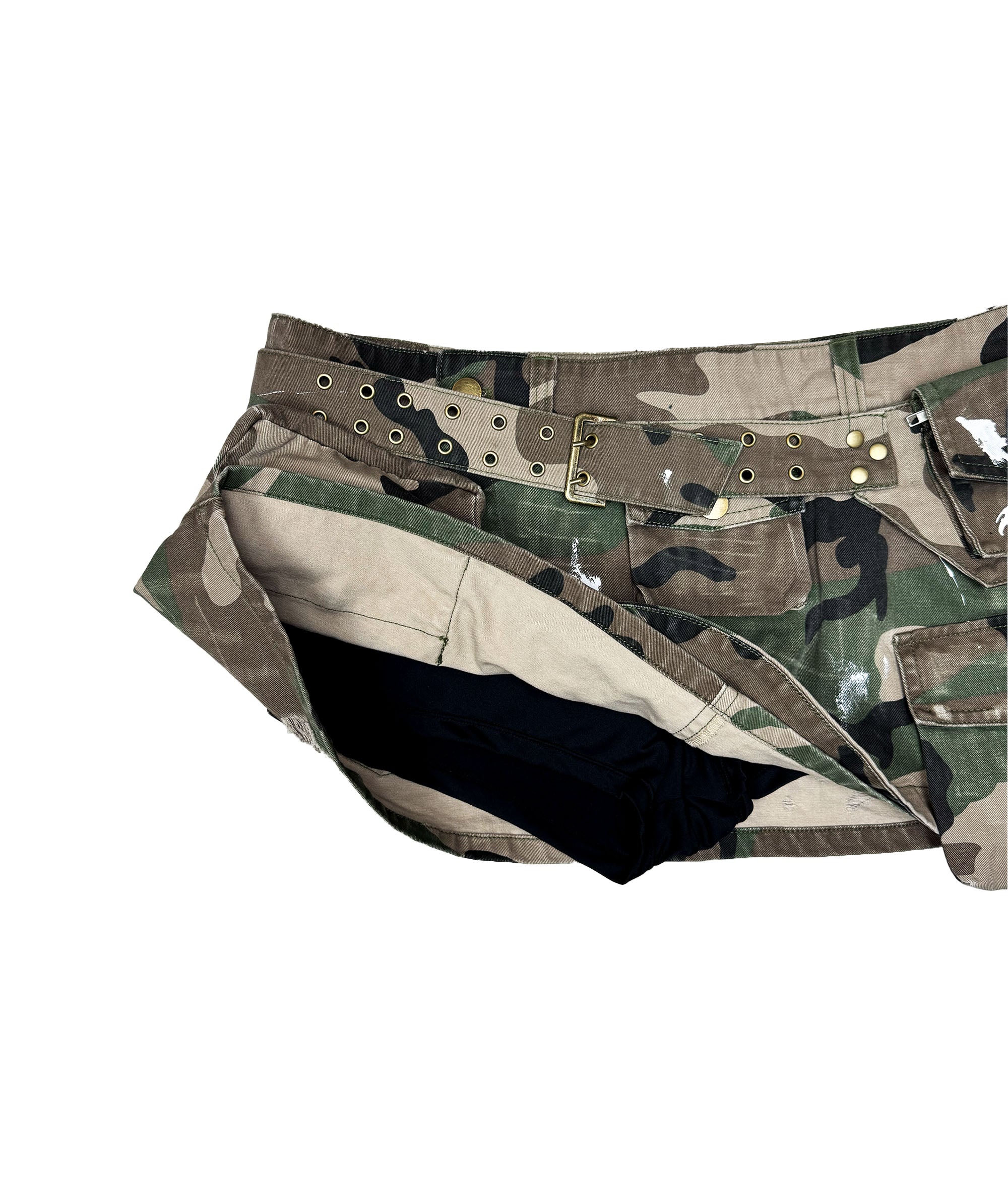 camo miniskirt ravemore