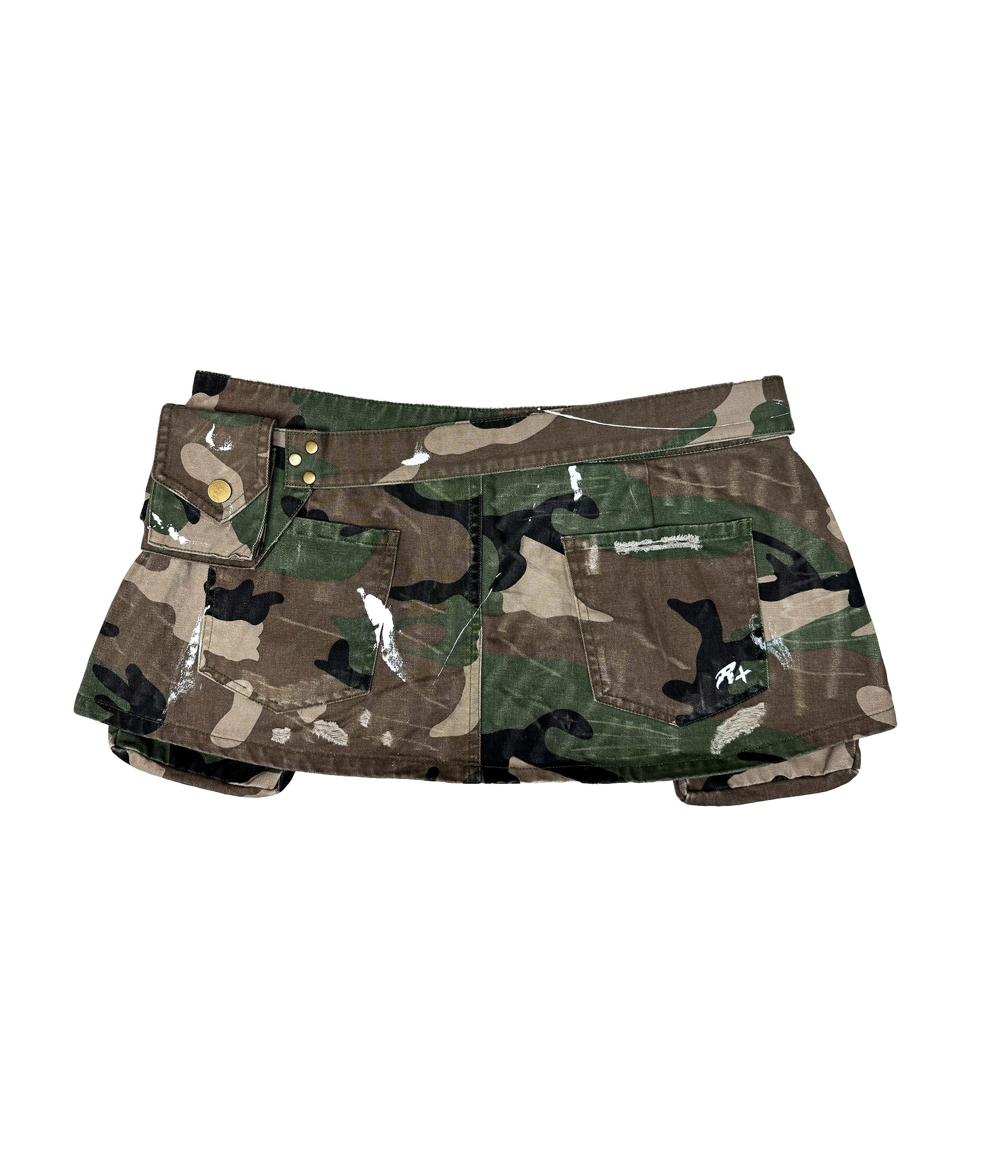 camouflage miniskirt ravemore
